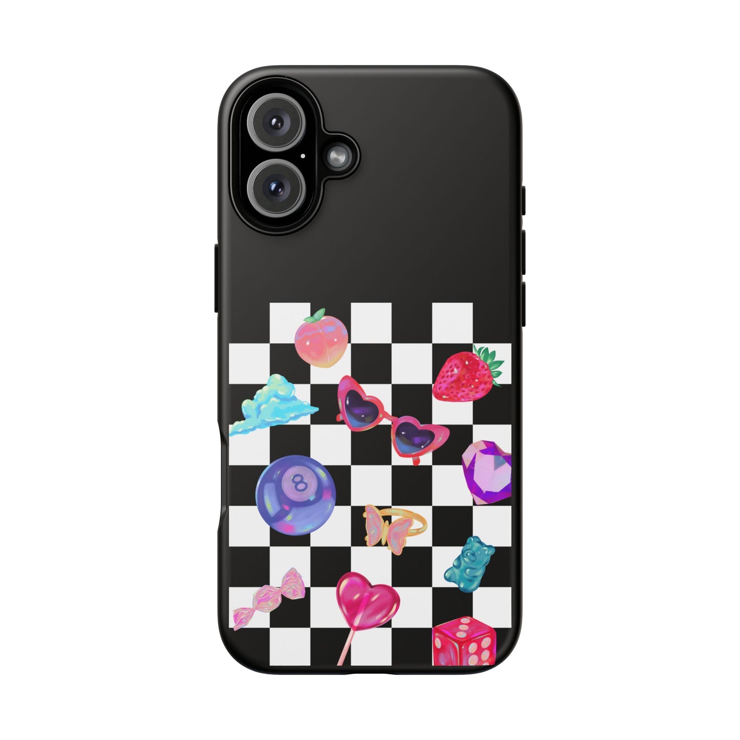 Colorful Checkerboard Phone Case