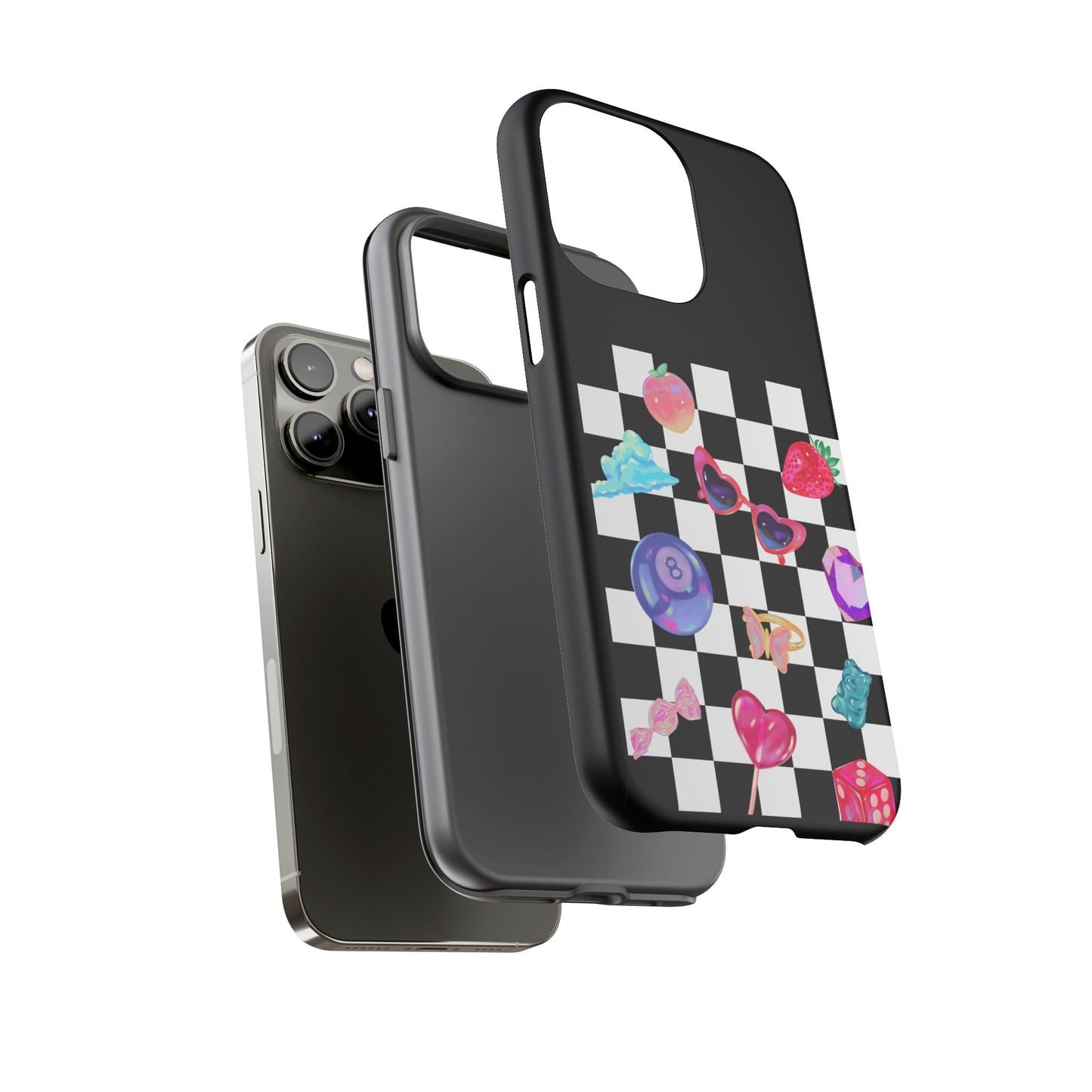 Colorful Checkerboard Phone Case