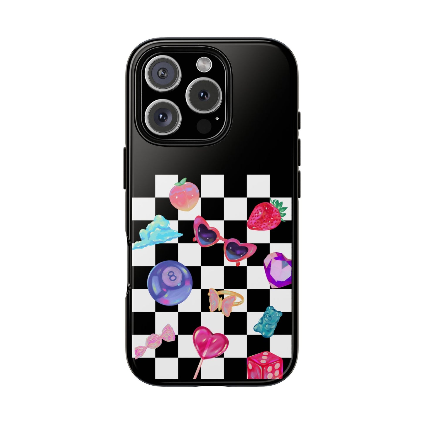 Colorful Checkerboard Phone Case