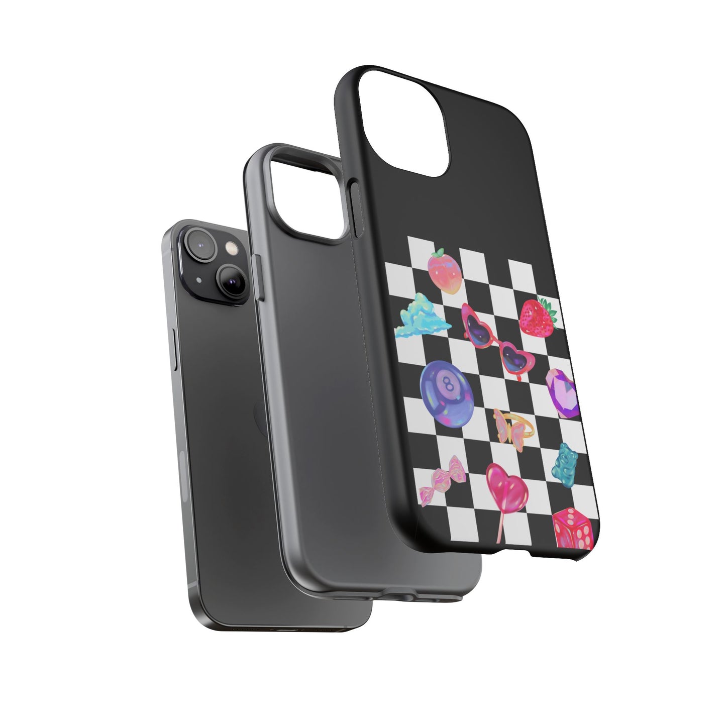 Colorful Checkerboard Phone Case