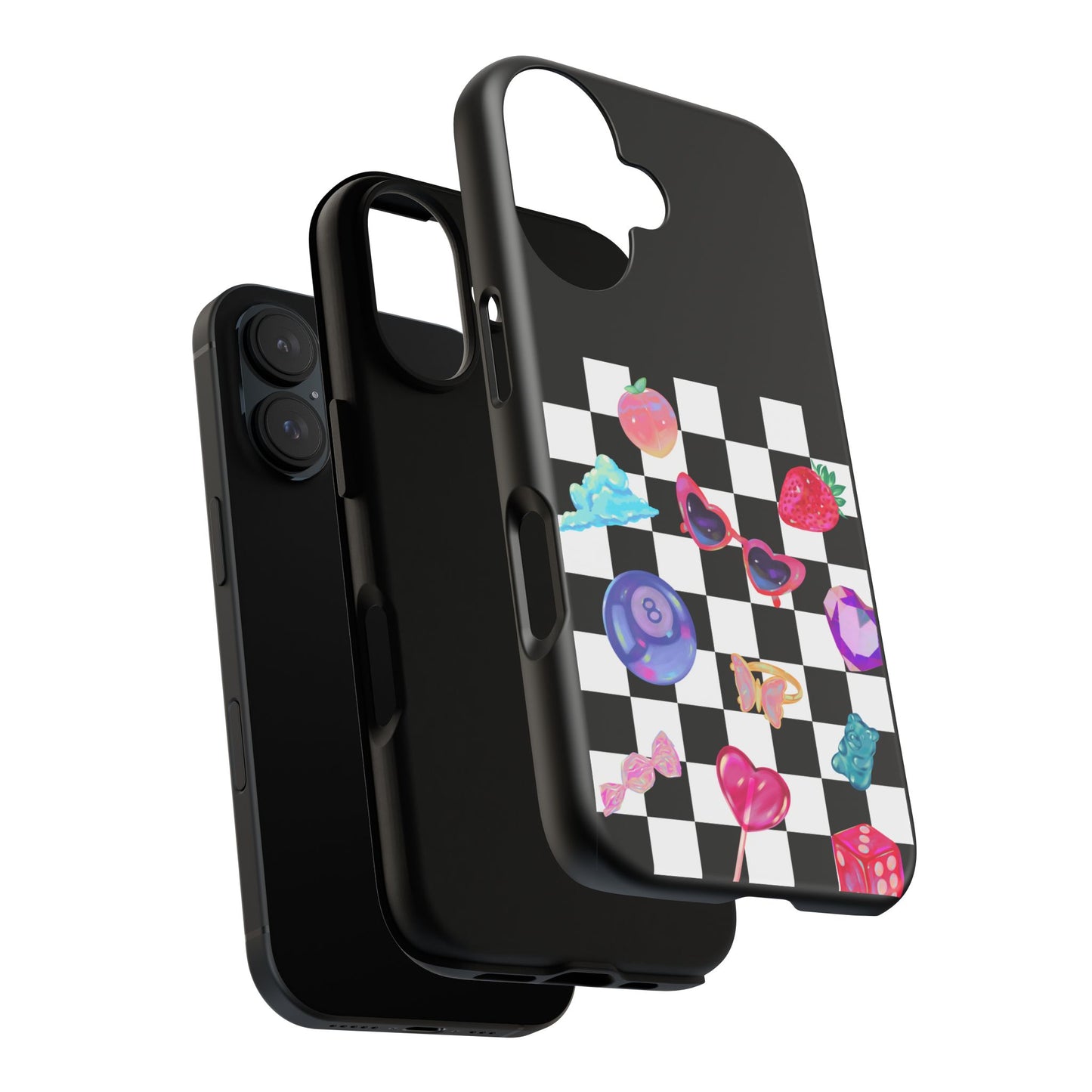 Colorful Checkerboard Phone Case