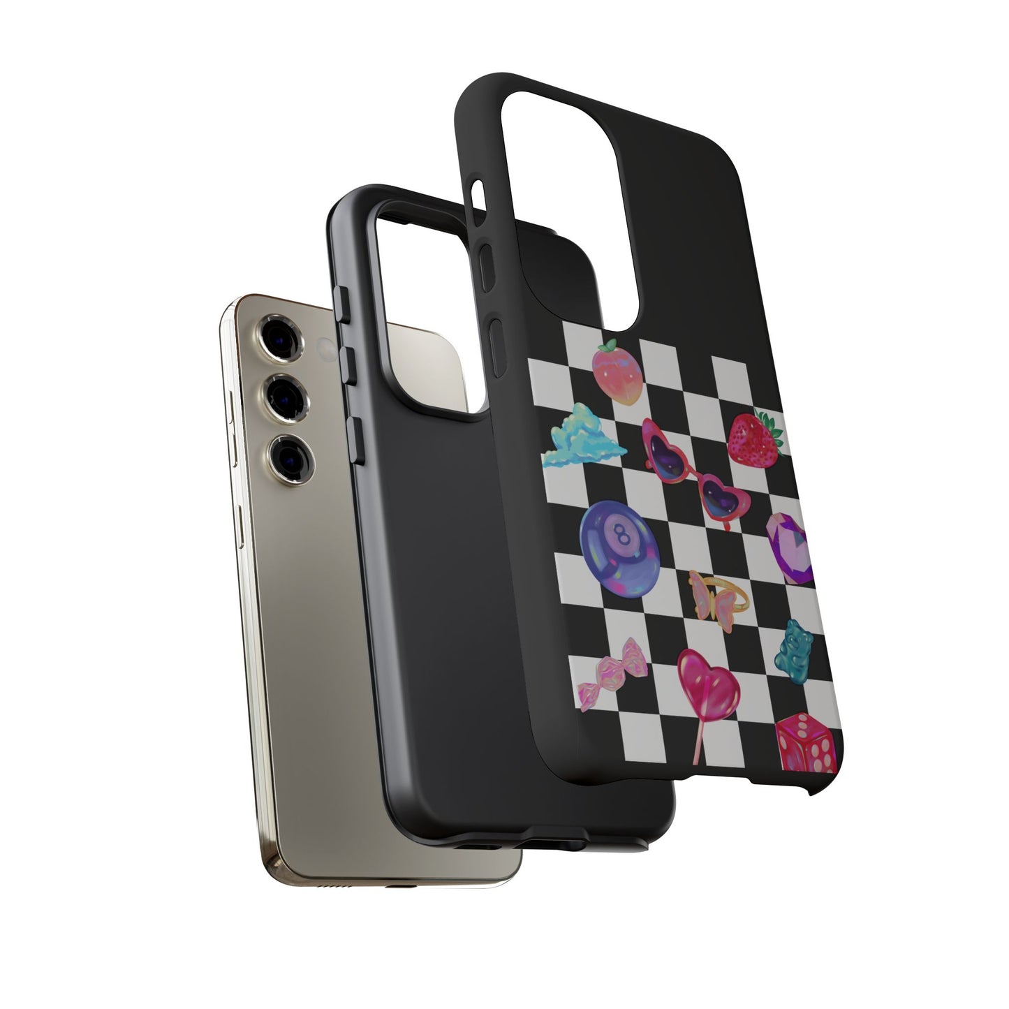 Colorful Checkerboard Phone Case