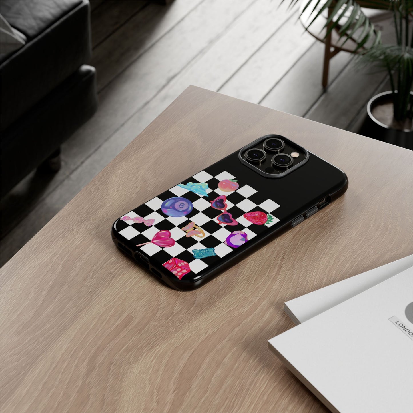 Colorful Checkerboard Phone Case
