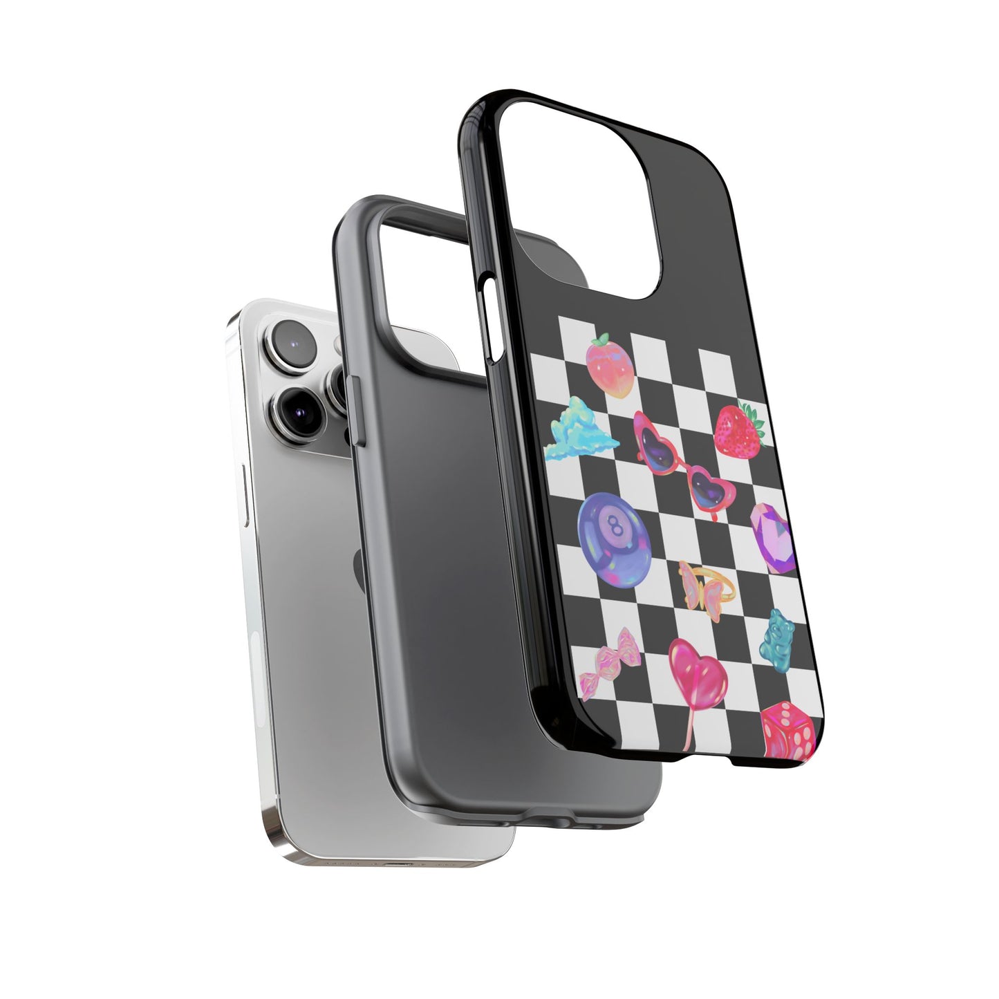 Colorful Checkerboard Phone Case