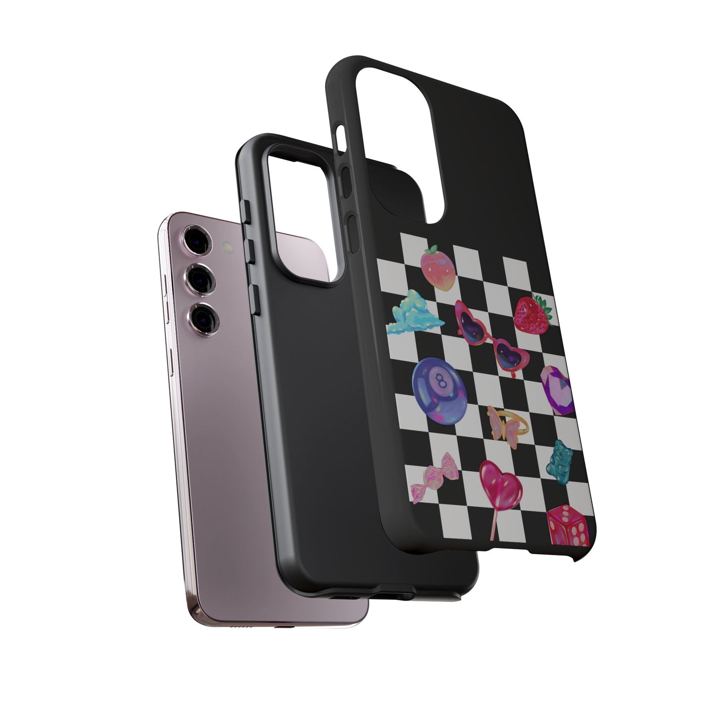 Colorful Checkerboard Phone Case