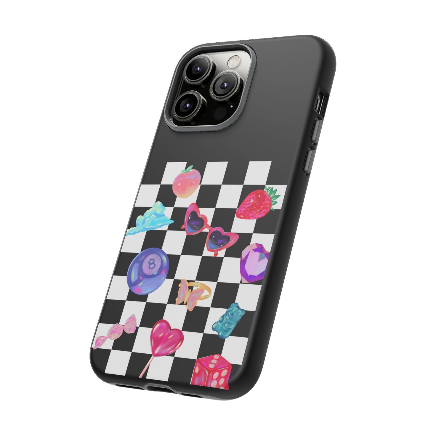 Colorful Checkerboard Phone Case