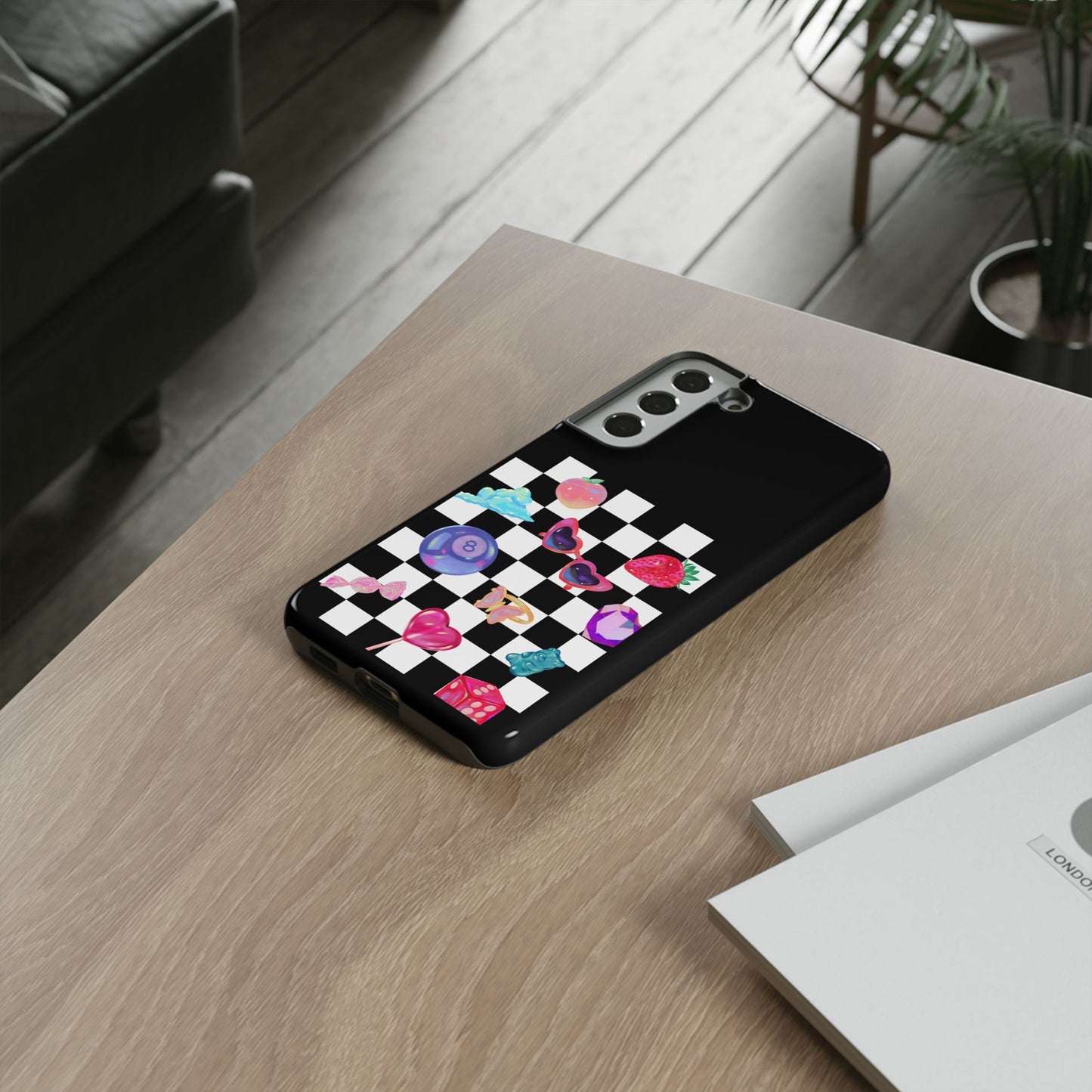 Colorful Checkerboard Phone Case