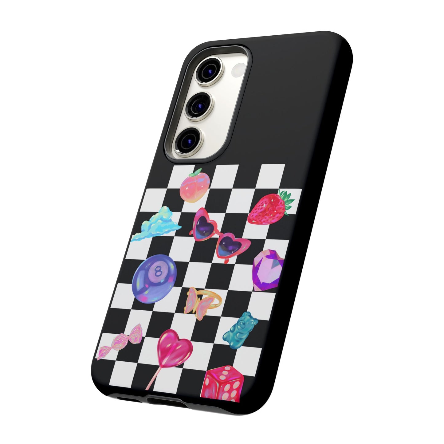 Colorful Checkerboard Phone Case
