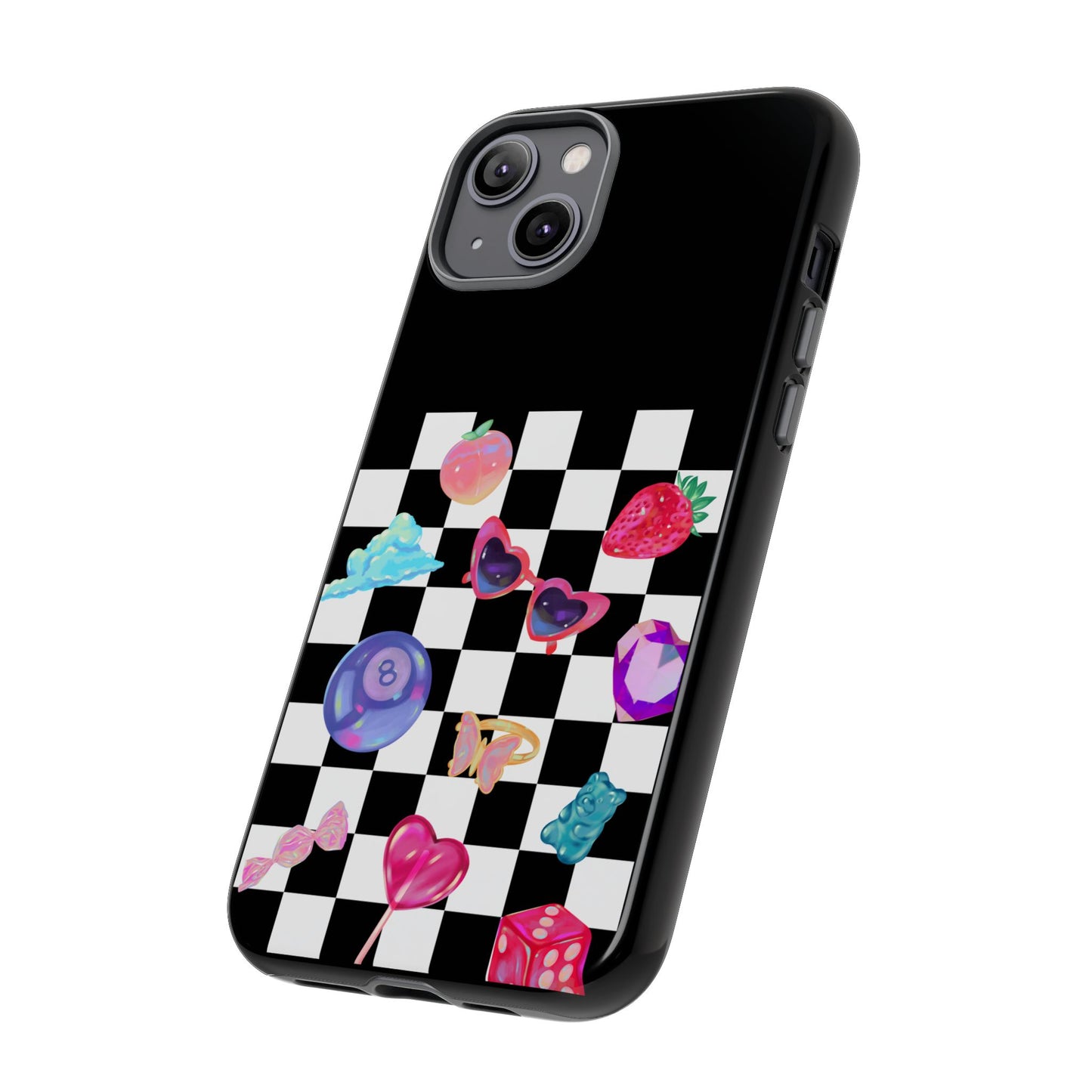 Colorful Checkerboard Phone Case