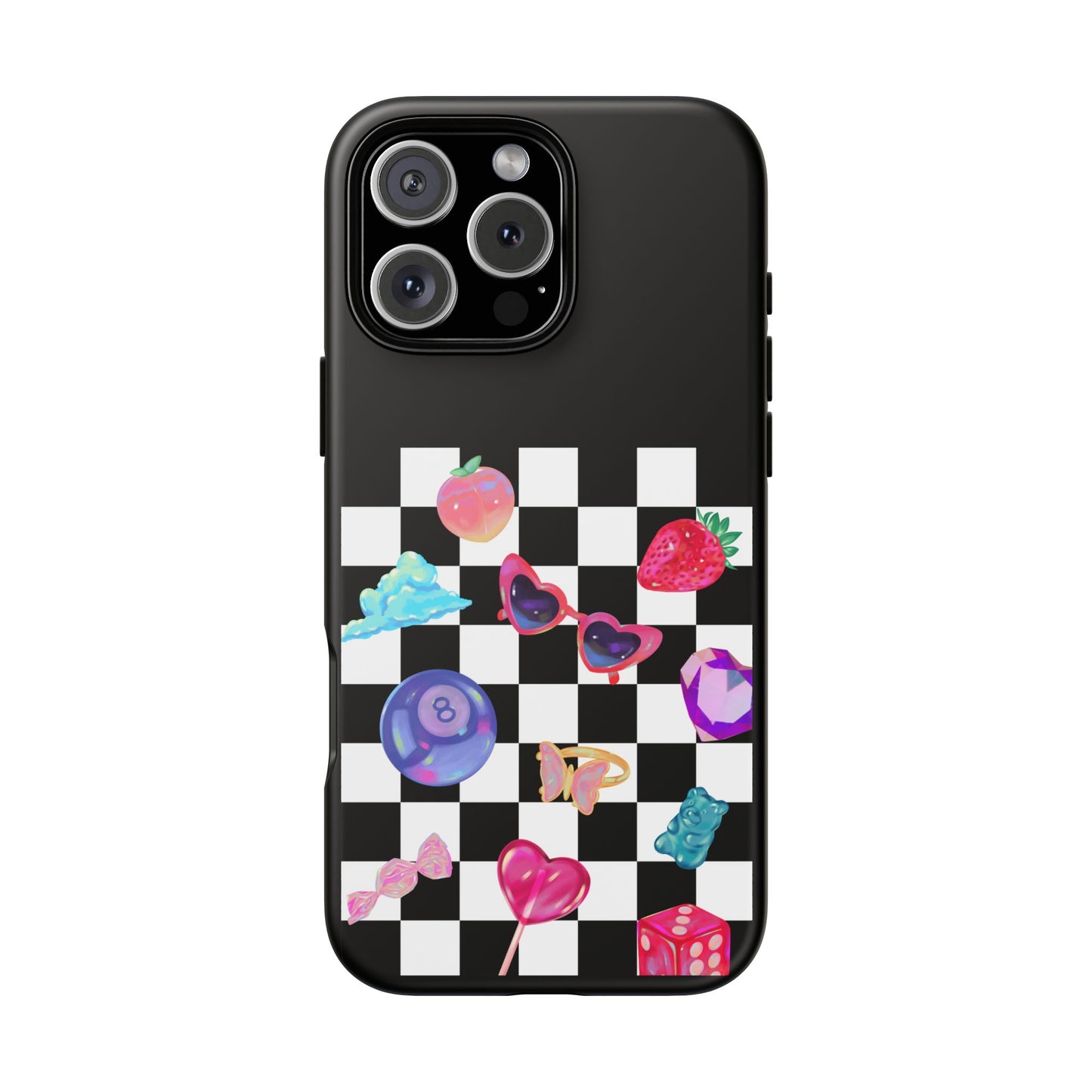 Colorful Checkerboard Phone Case
