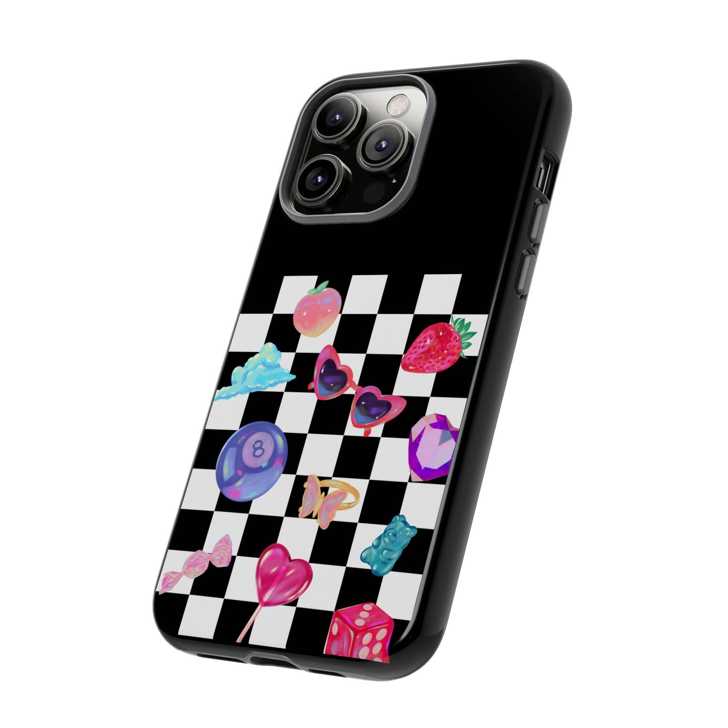 Colorful Checkerboard Phone Case