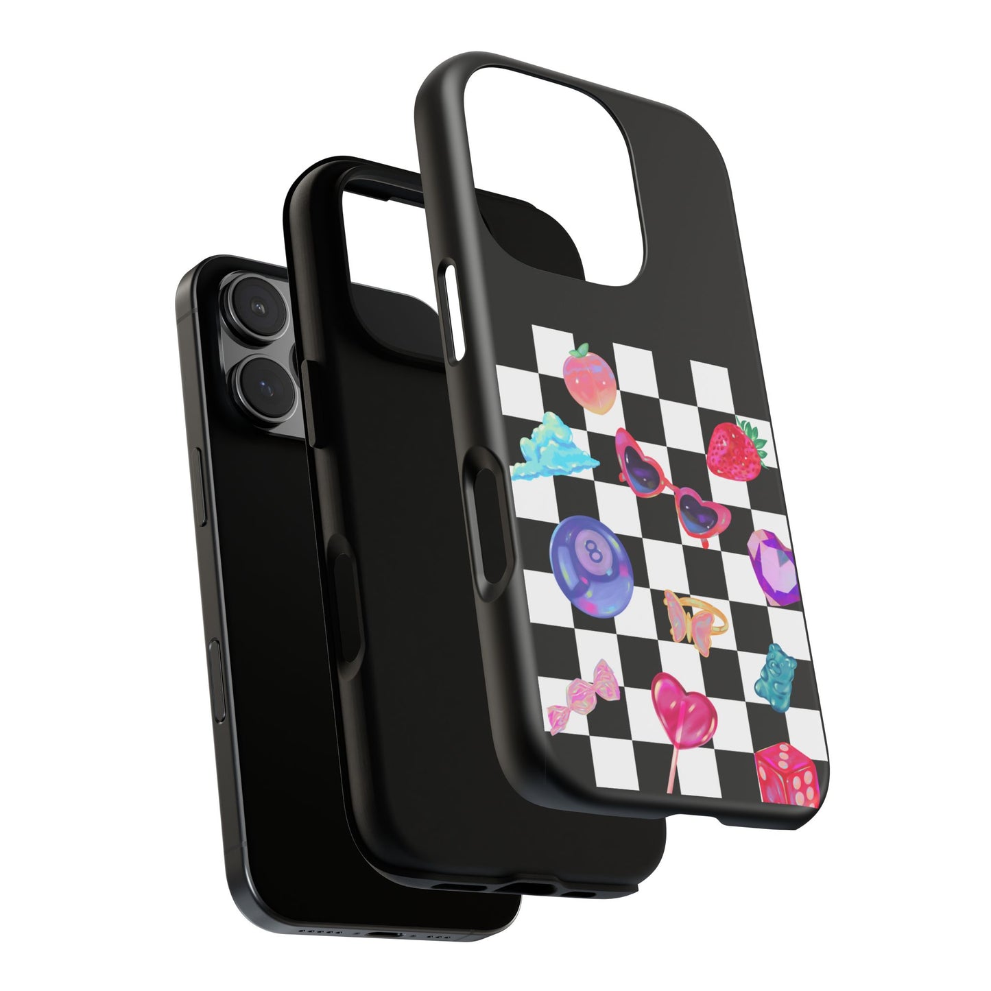 Colorful Checkerboard Phone Case