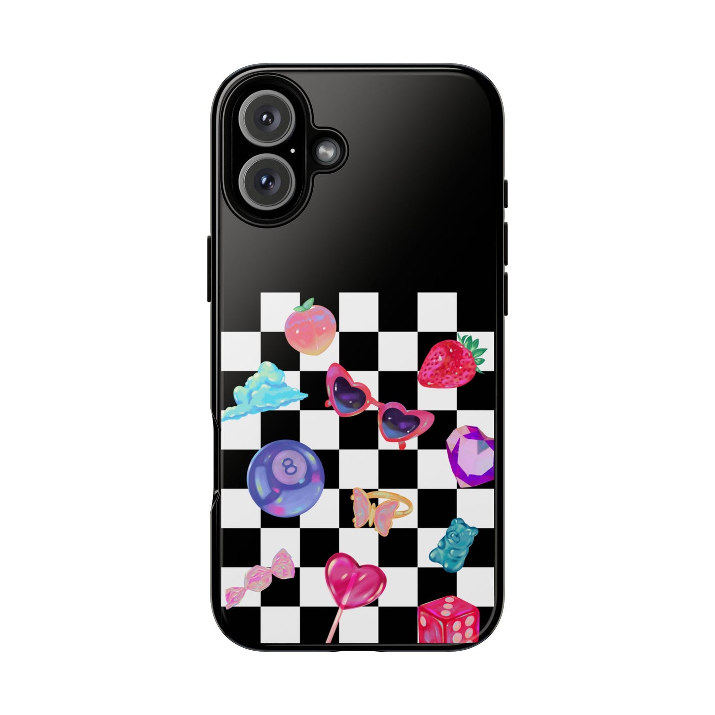 Colorful Checkerboard Phone Case