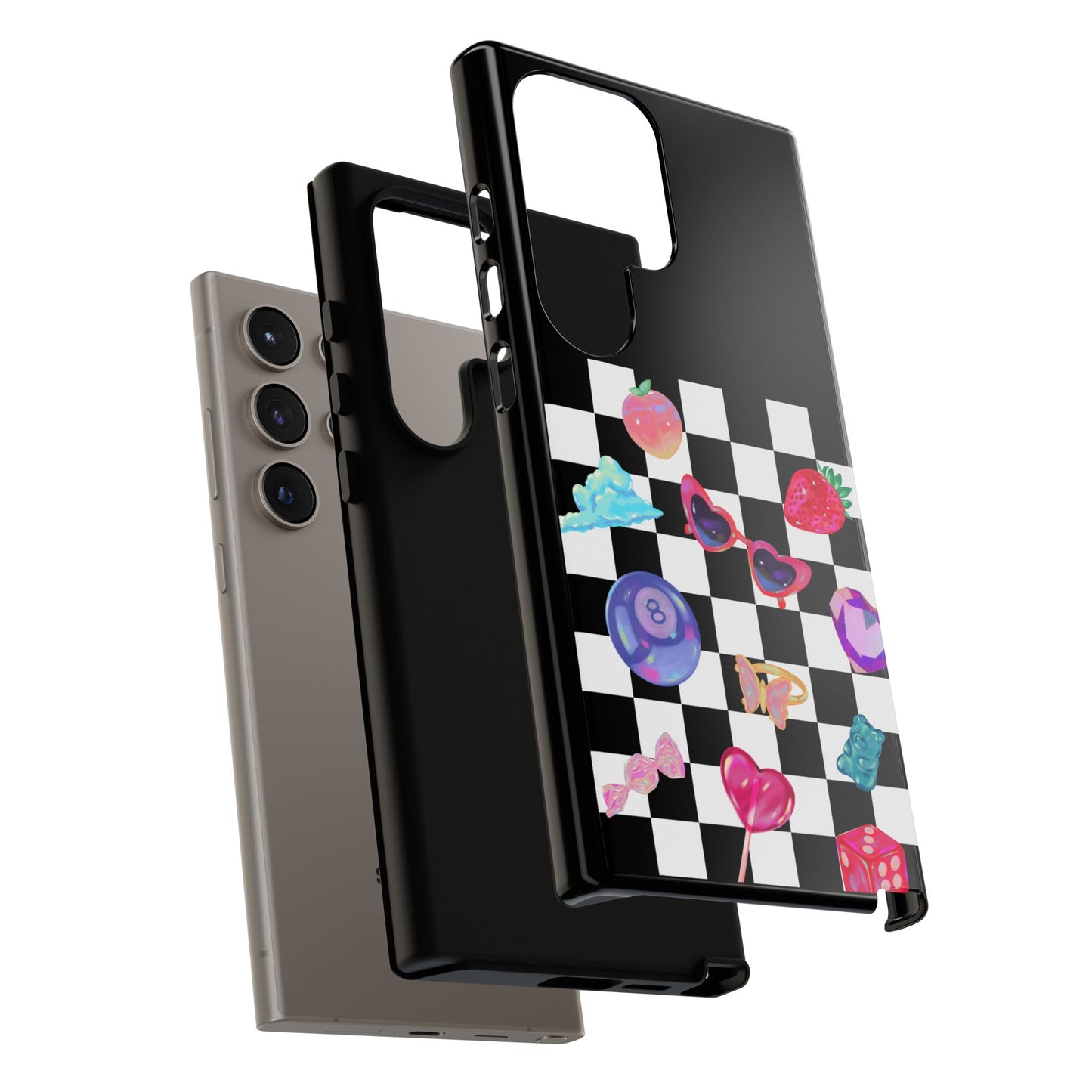 Colorful Checkerboard Phone Case