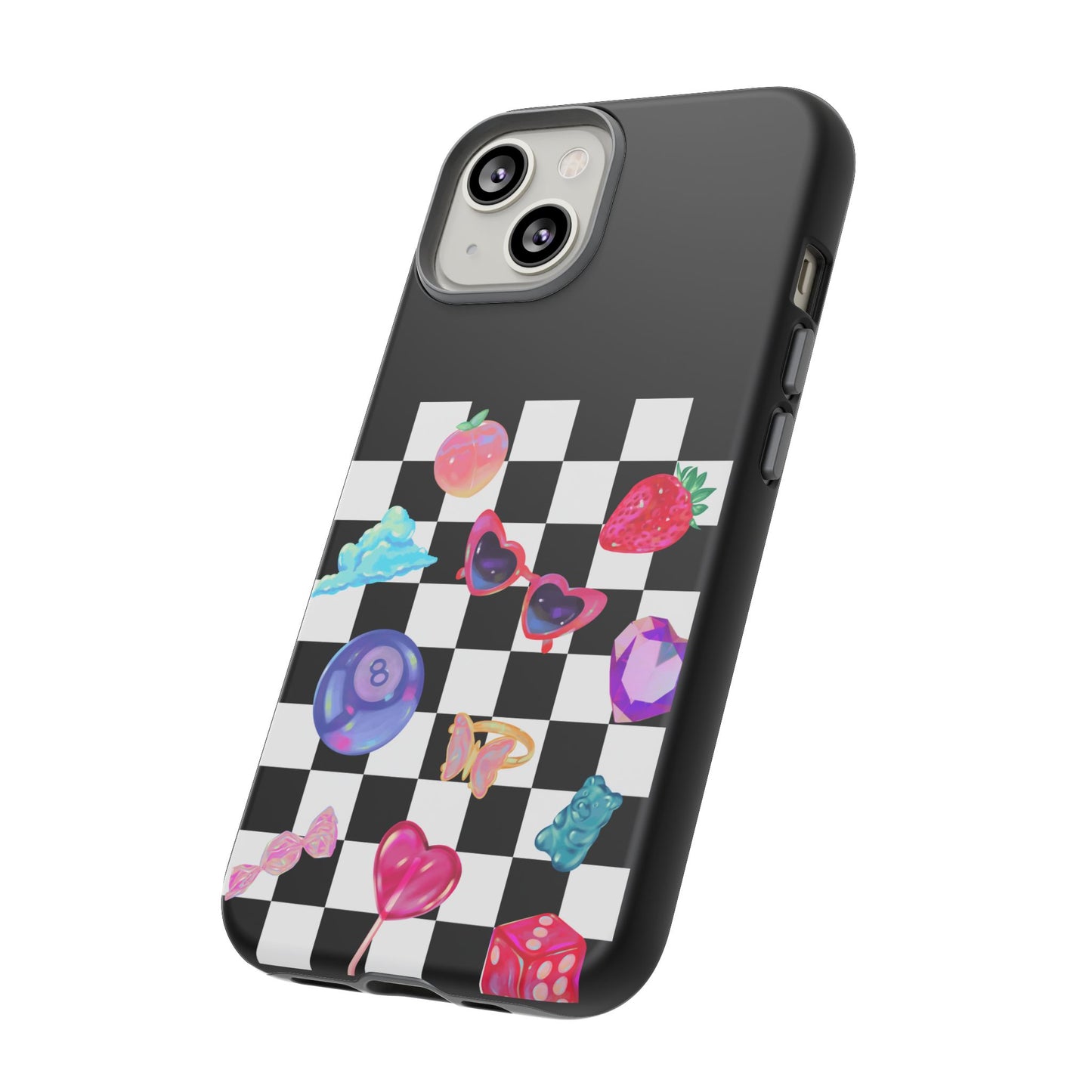 Colorful Checkerboard Phone Case