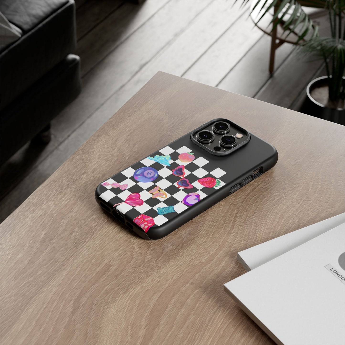 Colorful Checkerboard Phone Case