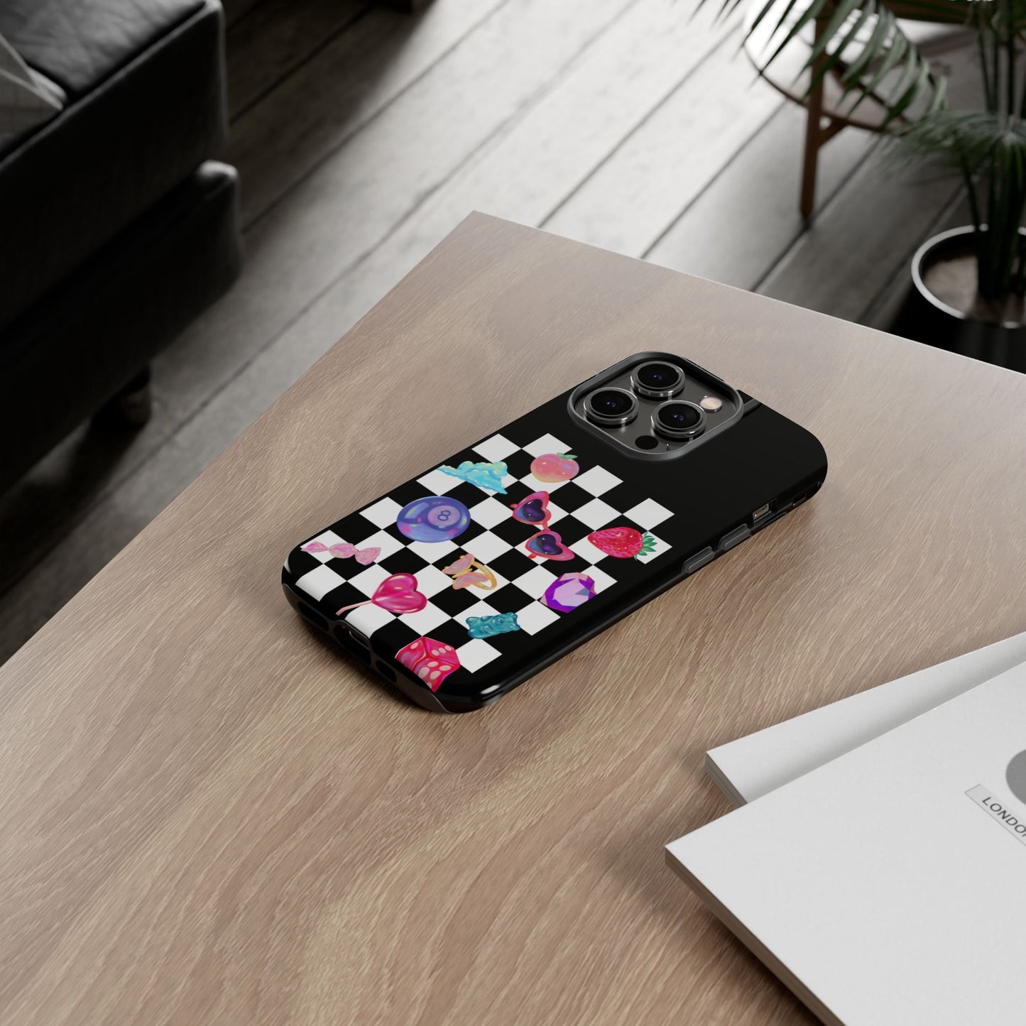 Colorful Checkerboard Phone Case