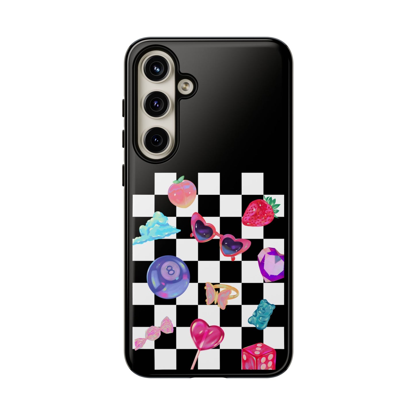 Colorful Checkerboard Phone Case