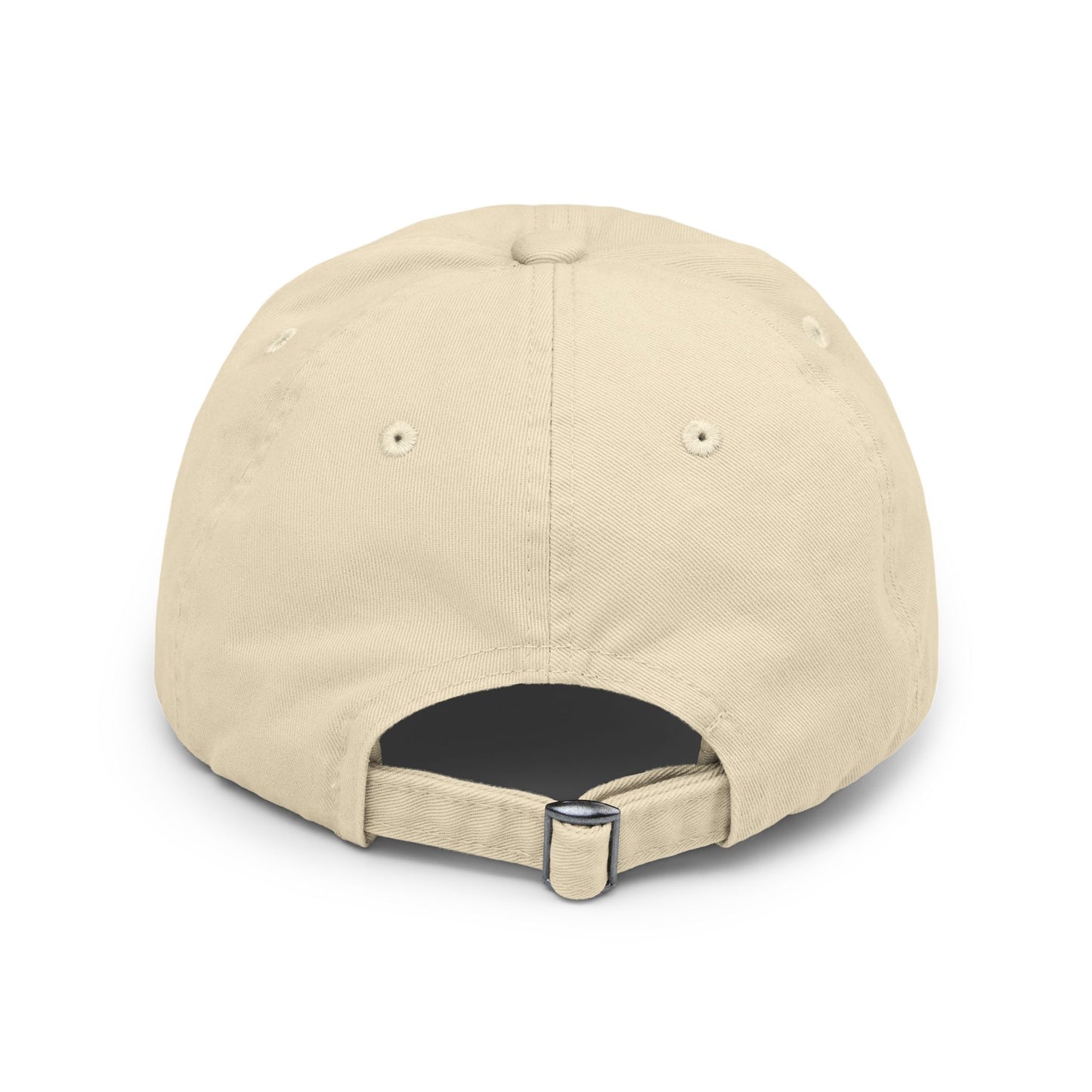 Funny Floral Unisex Distressed Cap - 'I'm Doing the Best I Can'