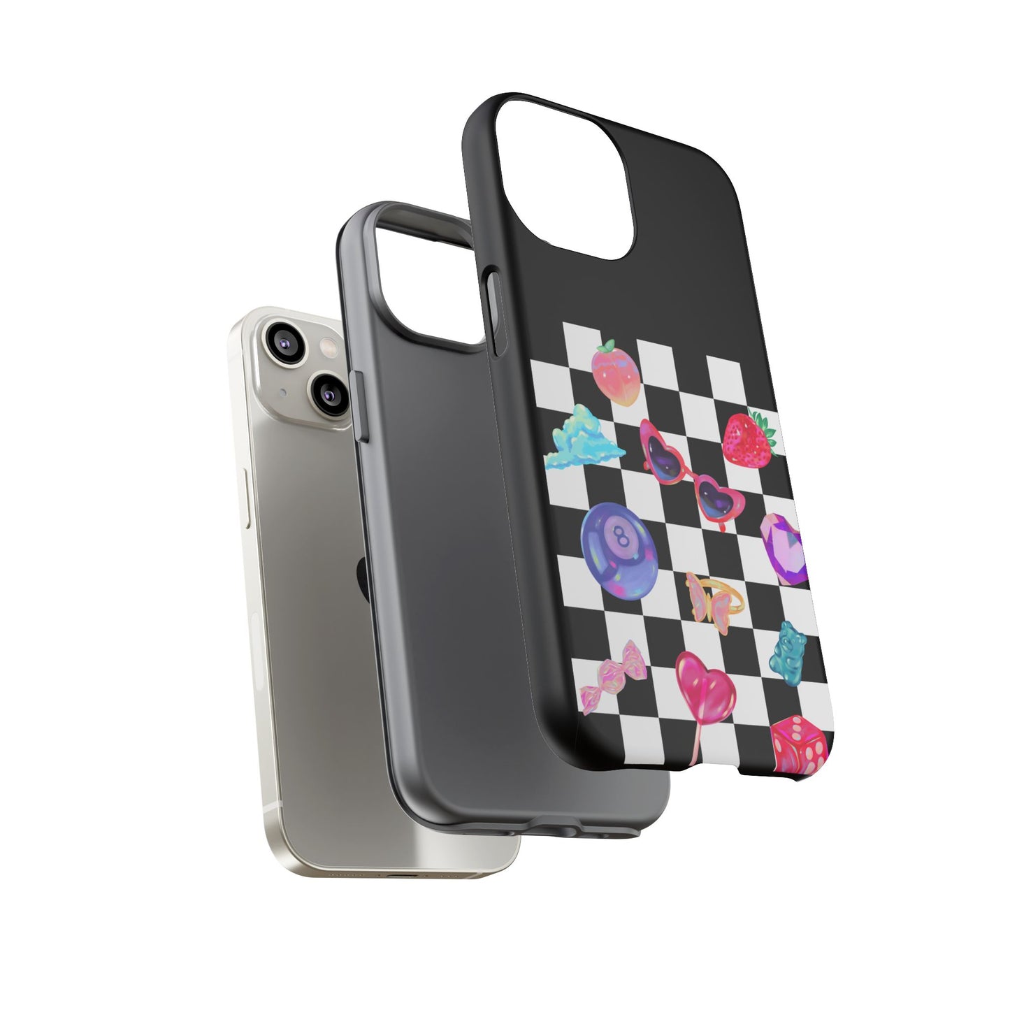 Colorful Checkerboard Phone Case