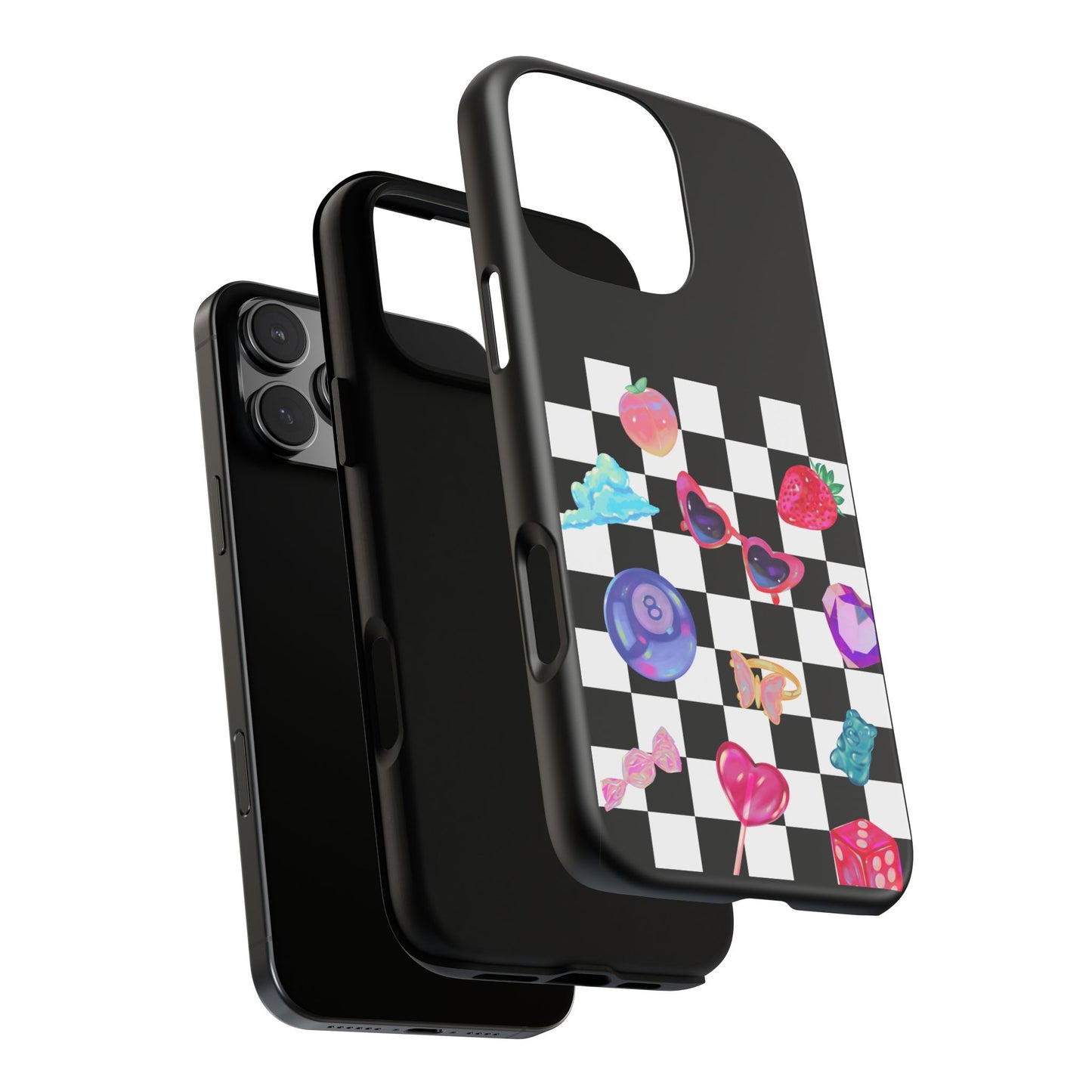 Colorful Checkerboard Phone Case
