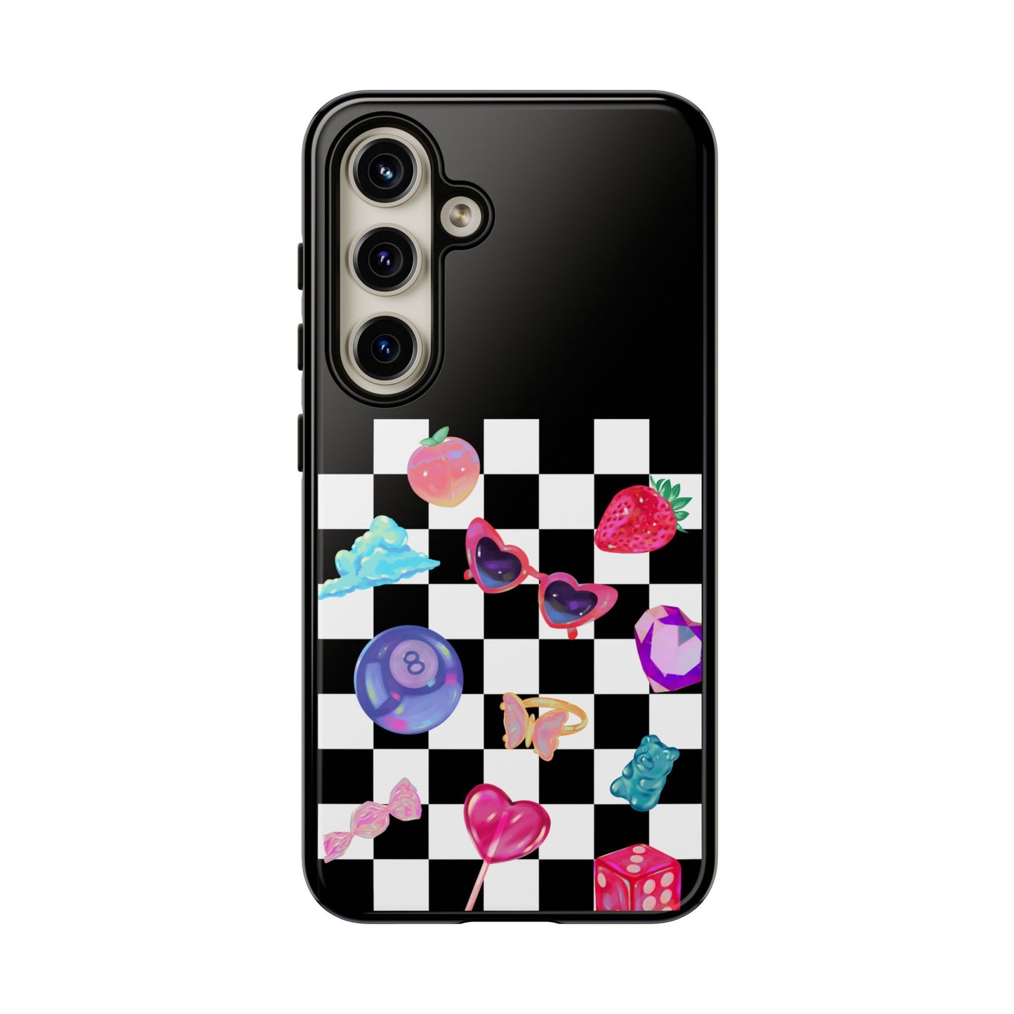 Colorful Checkerboard Phone Case