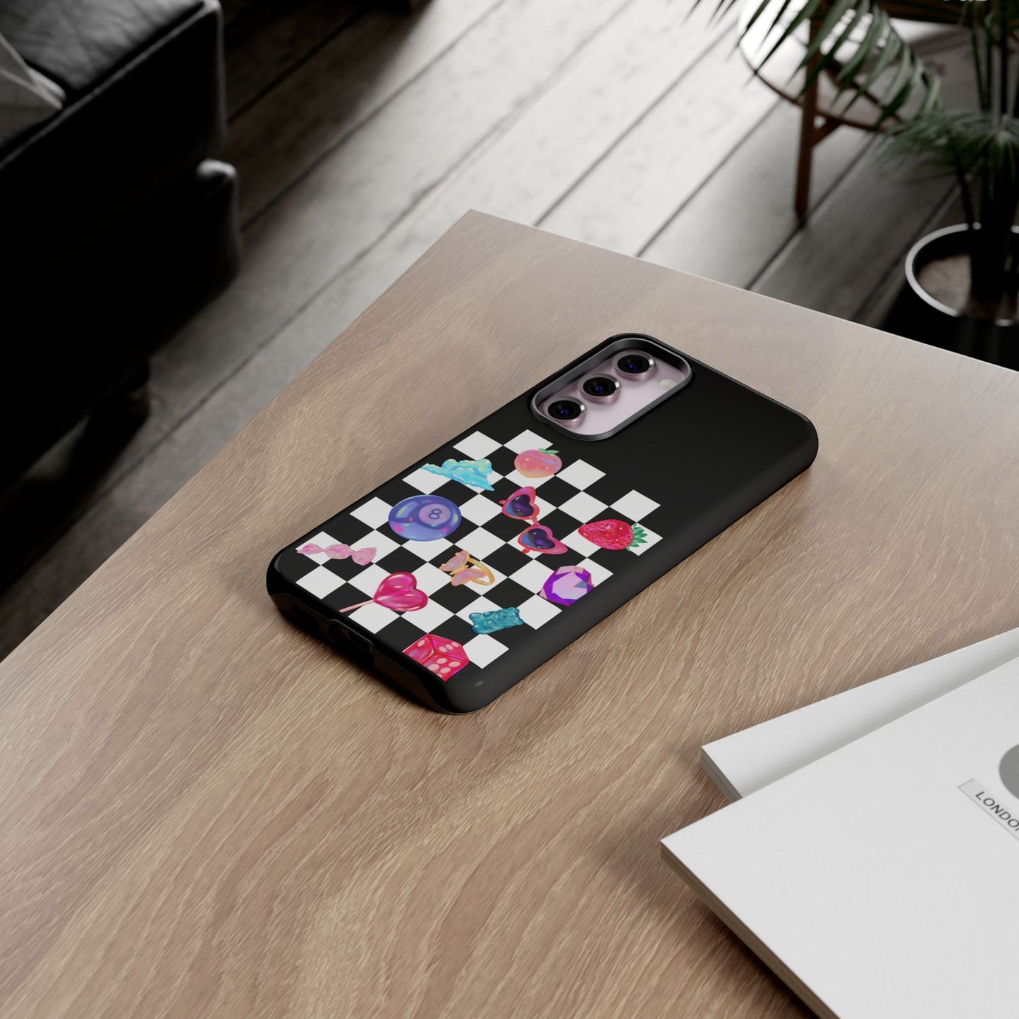 Colorful Checkerboard Phone Case