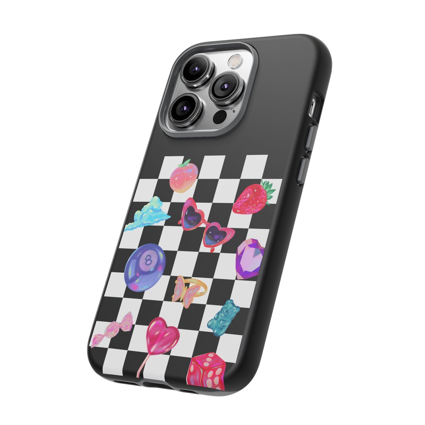 Colorful Checkerboard Phone Case