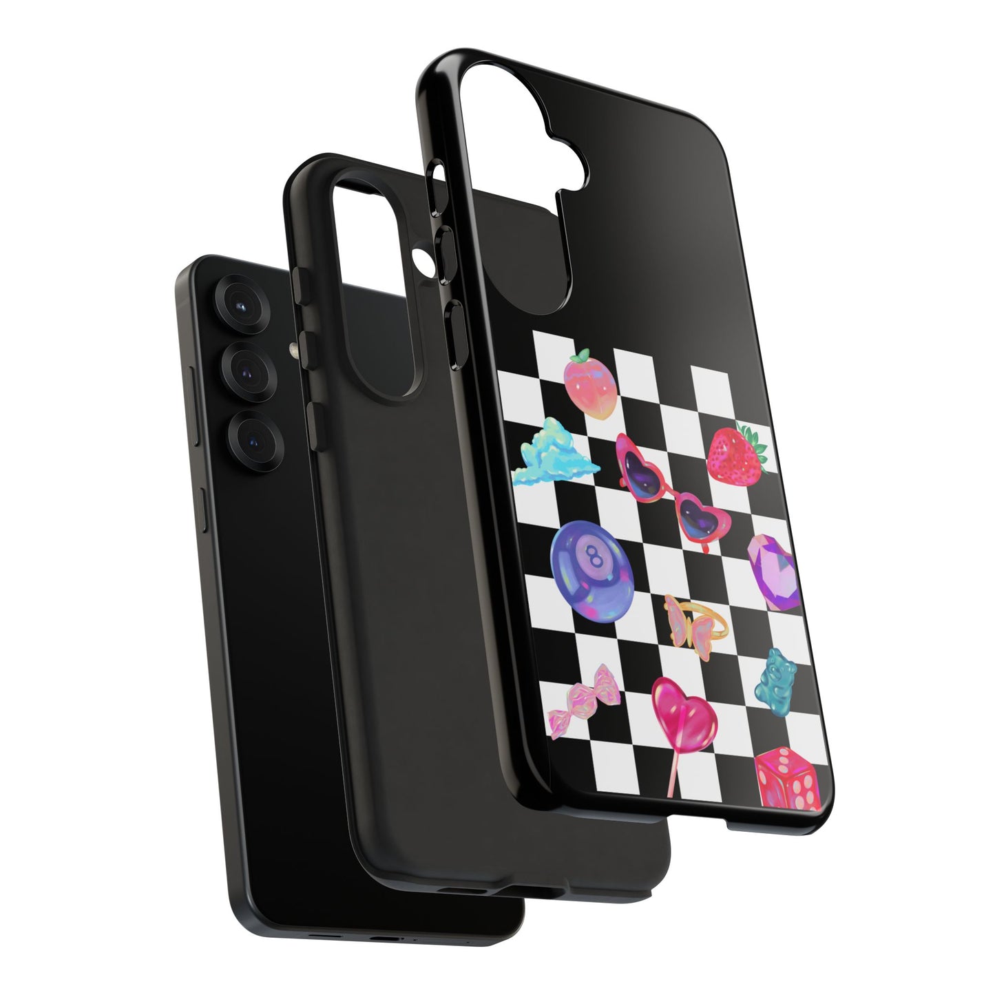 Colorful Checkerboard Phone Case