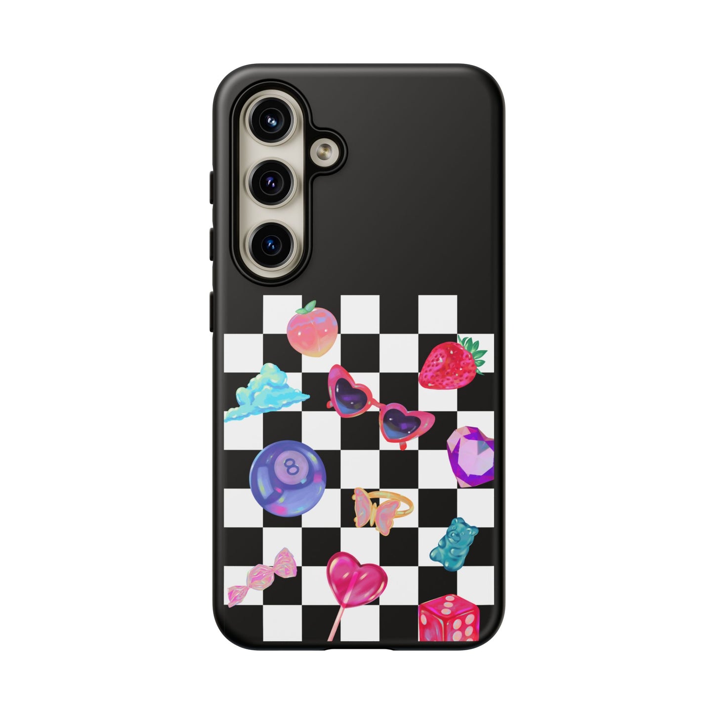 Colorful Checkerboard Phone Case