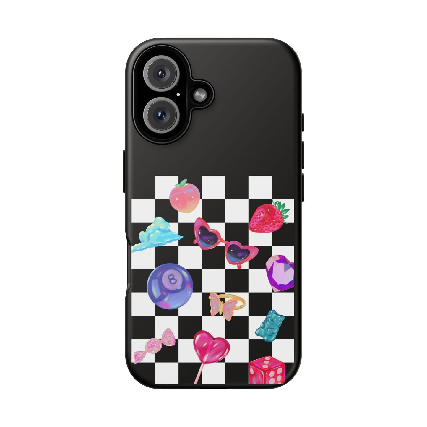 Colorful Checkerboard Phone Case