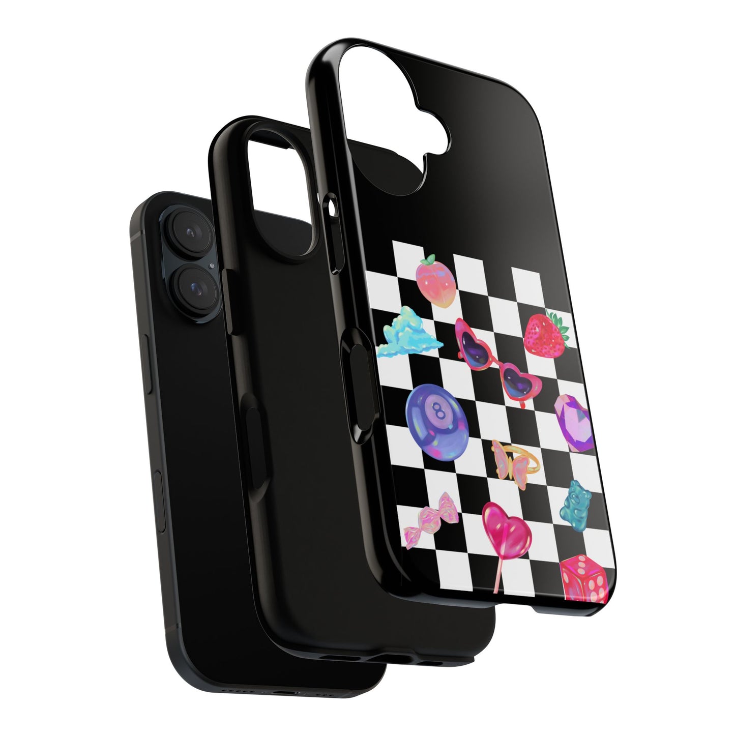 Colorful Checkerboard Phone Case