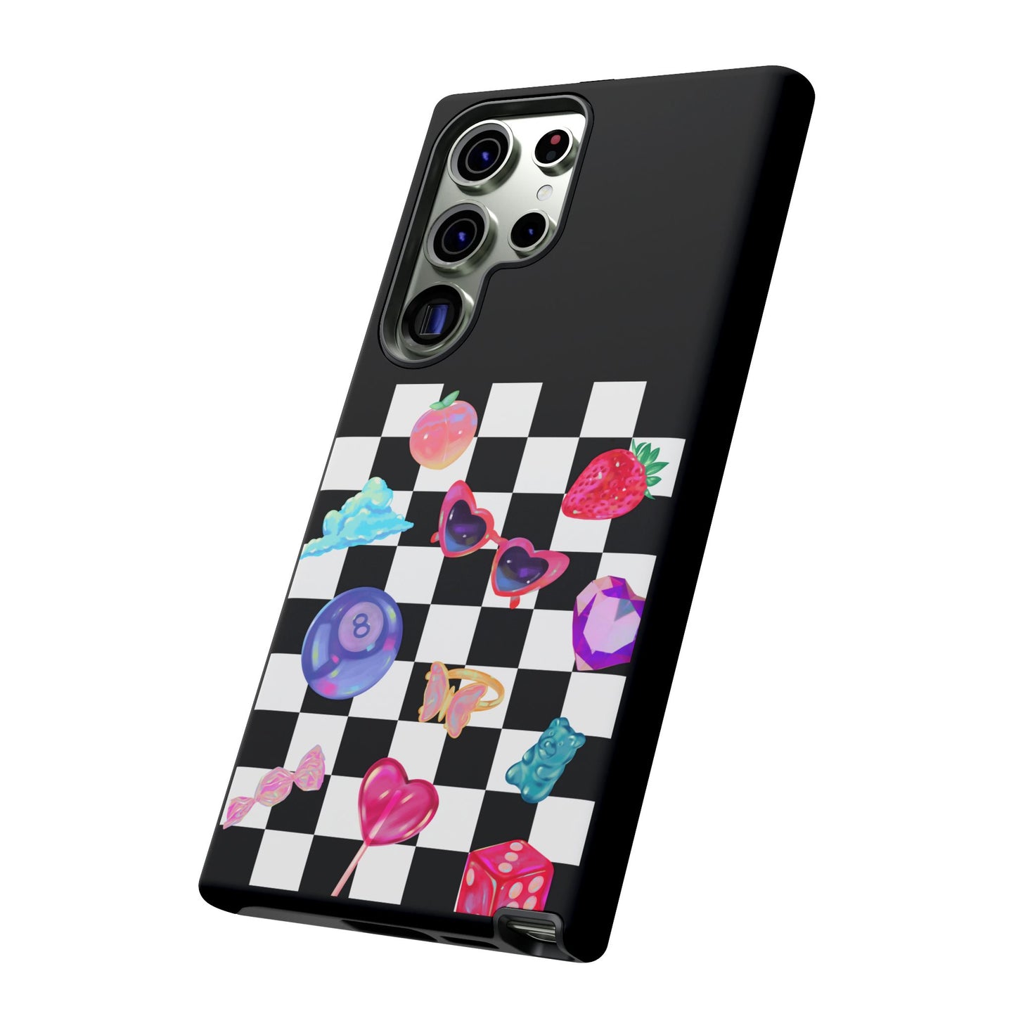Colorful Checkerboard Phone Case