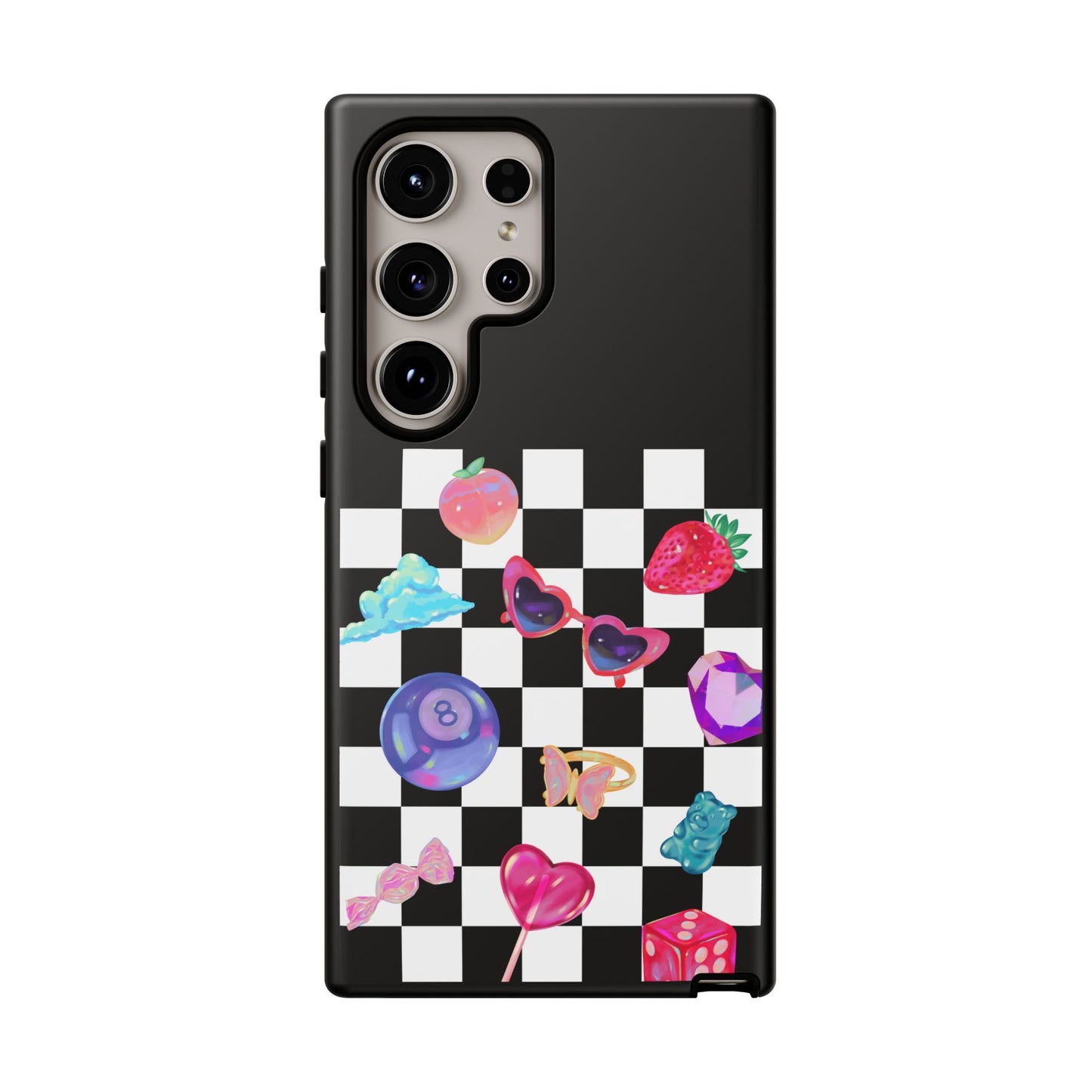 Colorful Checkerboard Phone Case