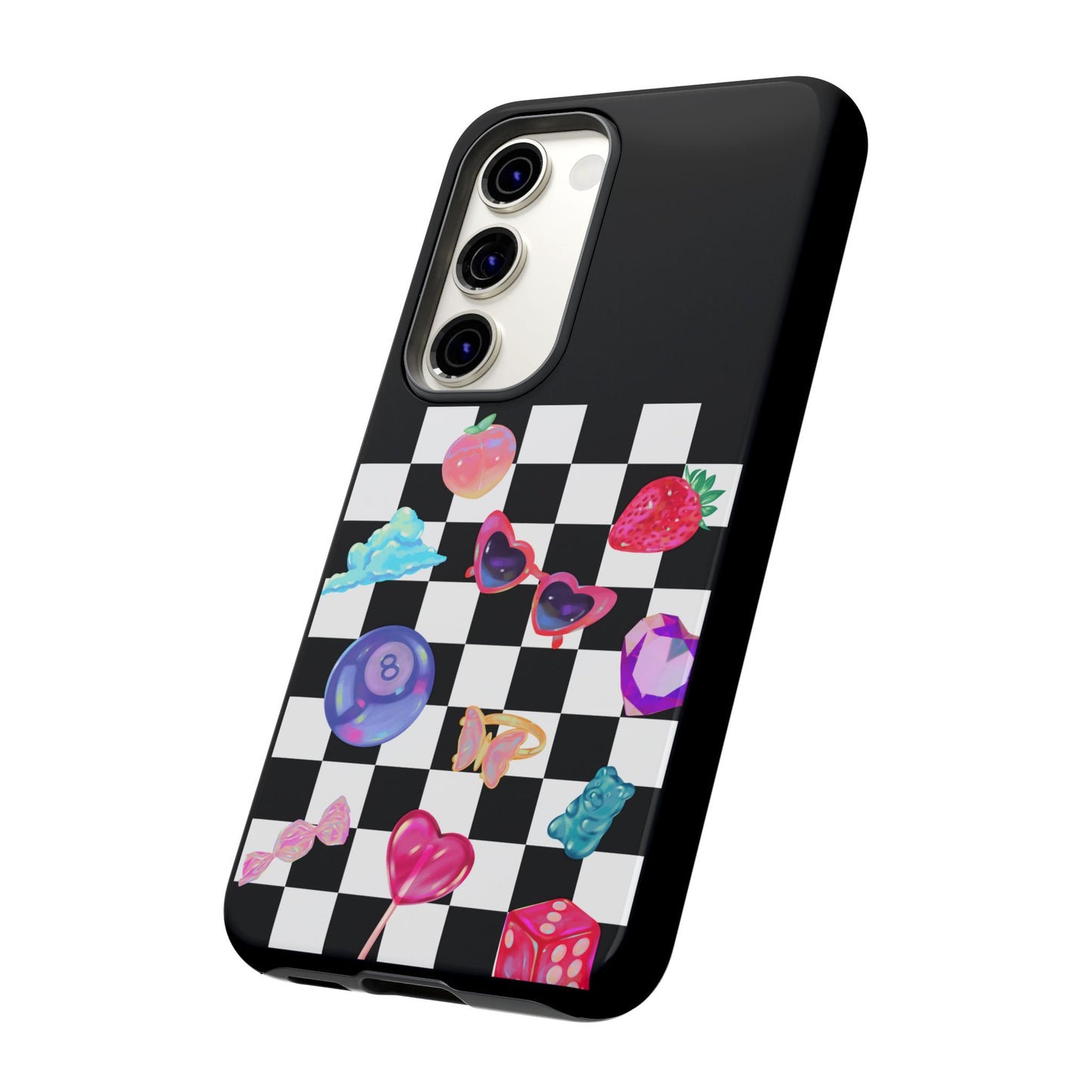 Colorful Checkerboard Phone Case