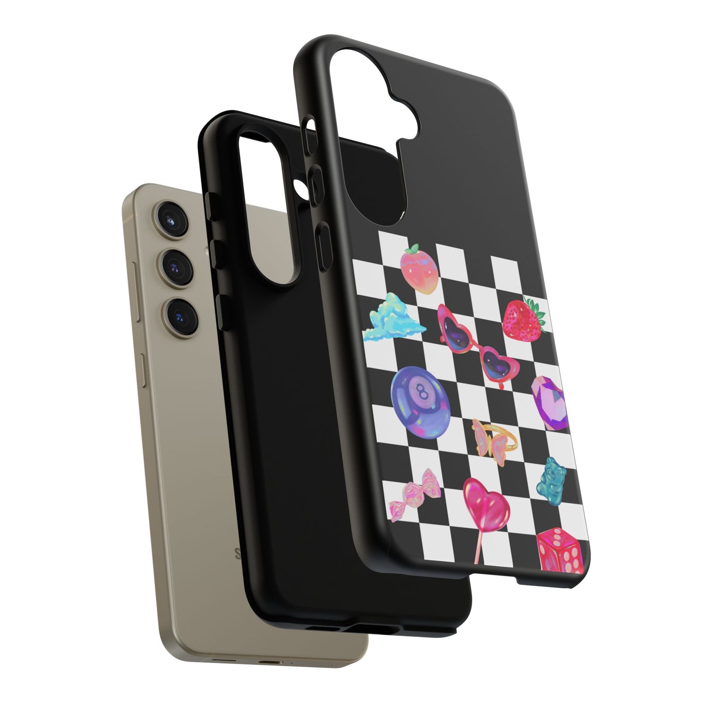 Colorful Checkerboard Phone Case