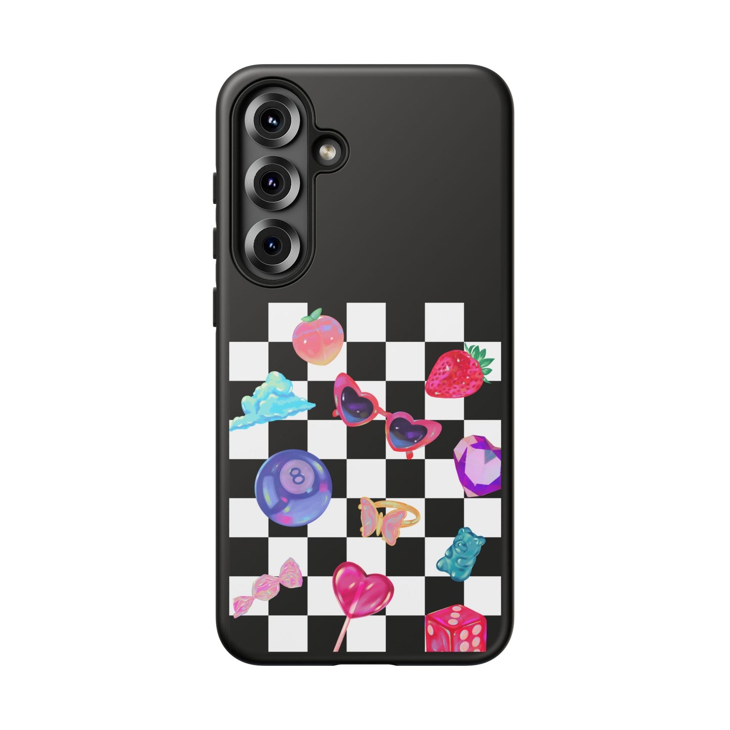 Colorful Checkerboard Phone Case
