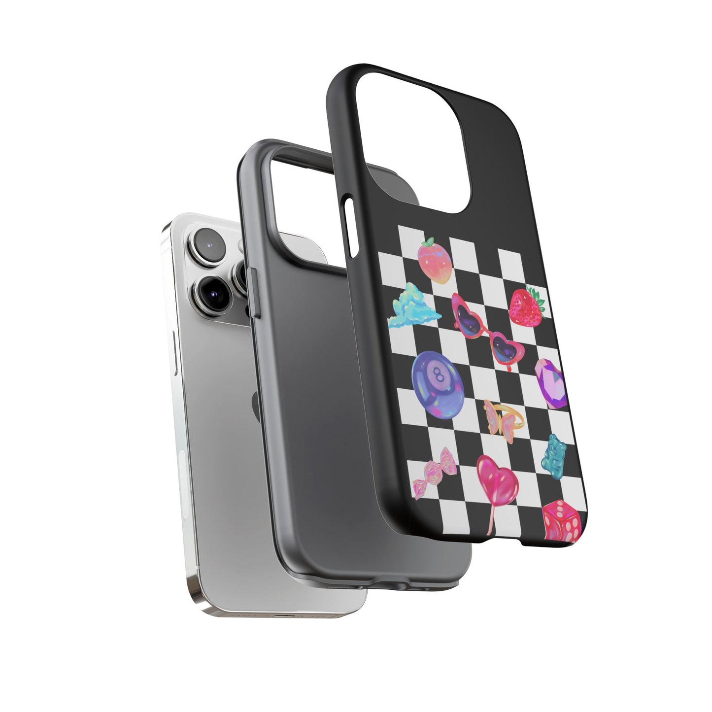 Colorful Checkerboard Phone Case