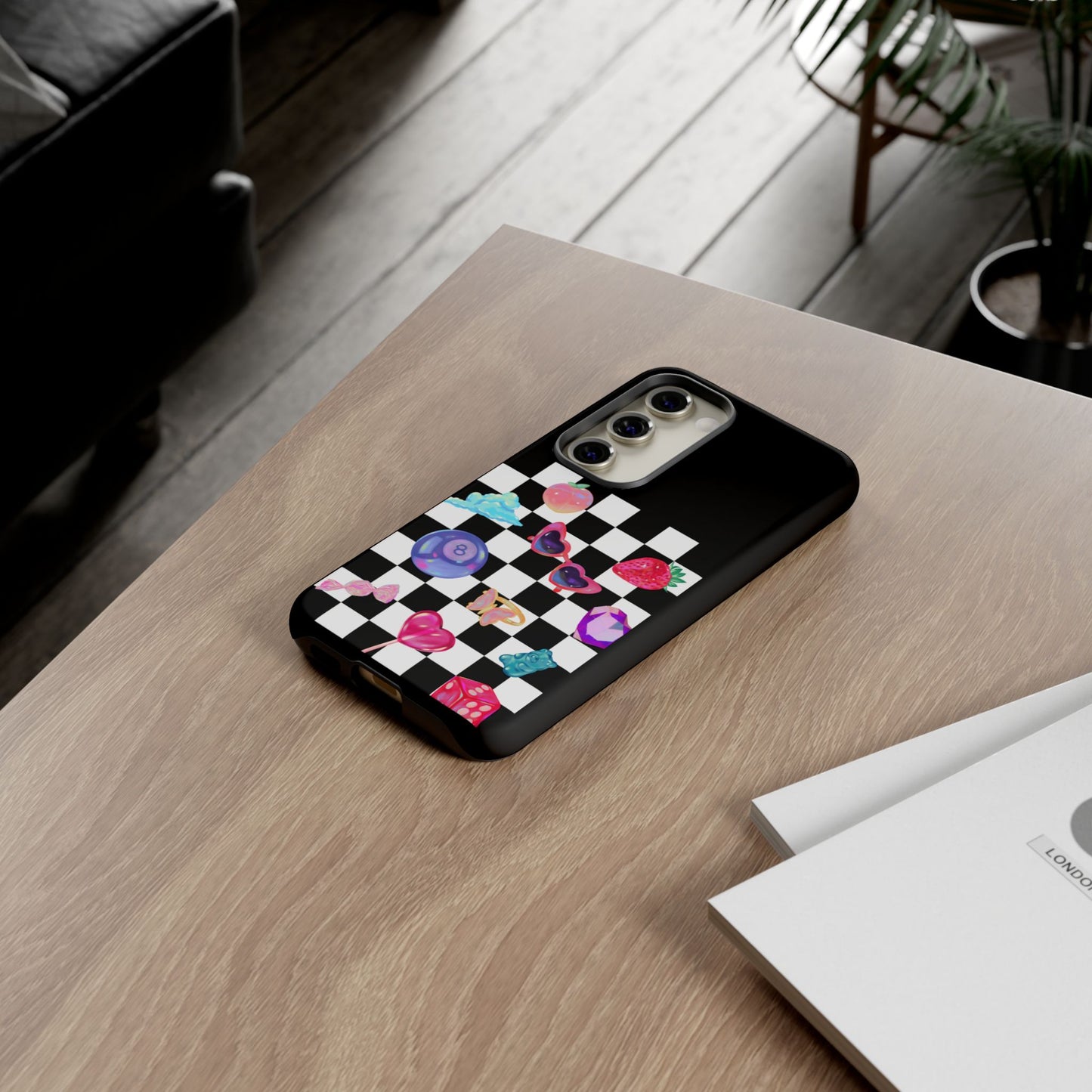 Colorful Checkerboard Phone Case
