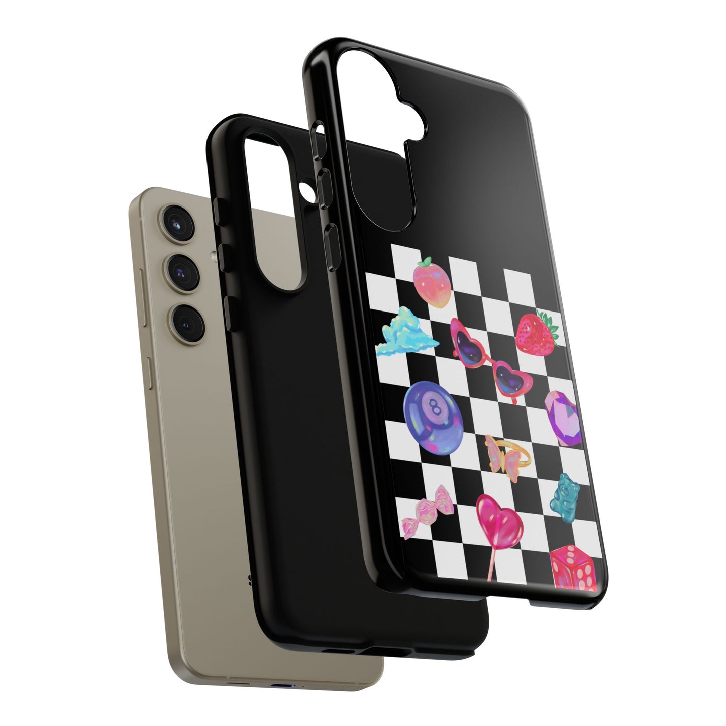 Colorful Checkerboard Phone Case