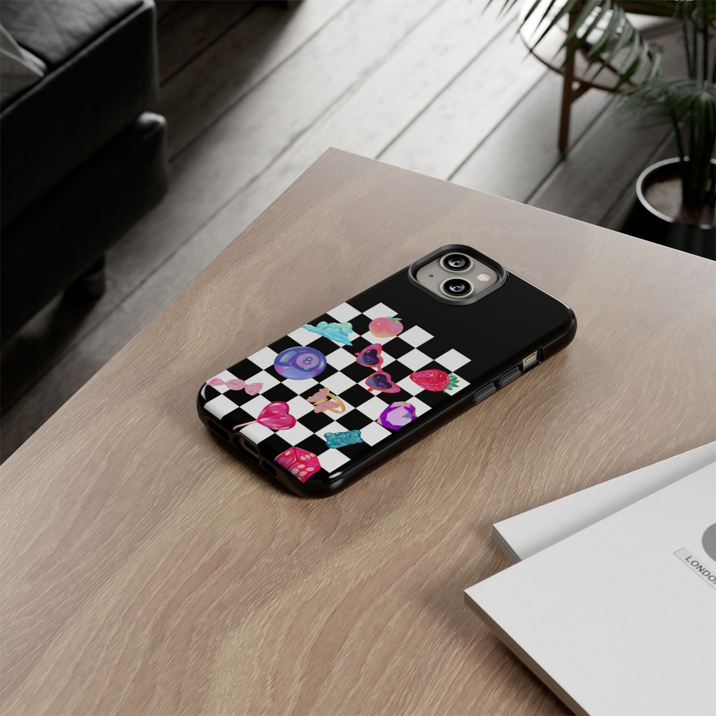 Colorful Checkerboard Phone Case