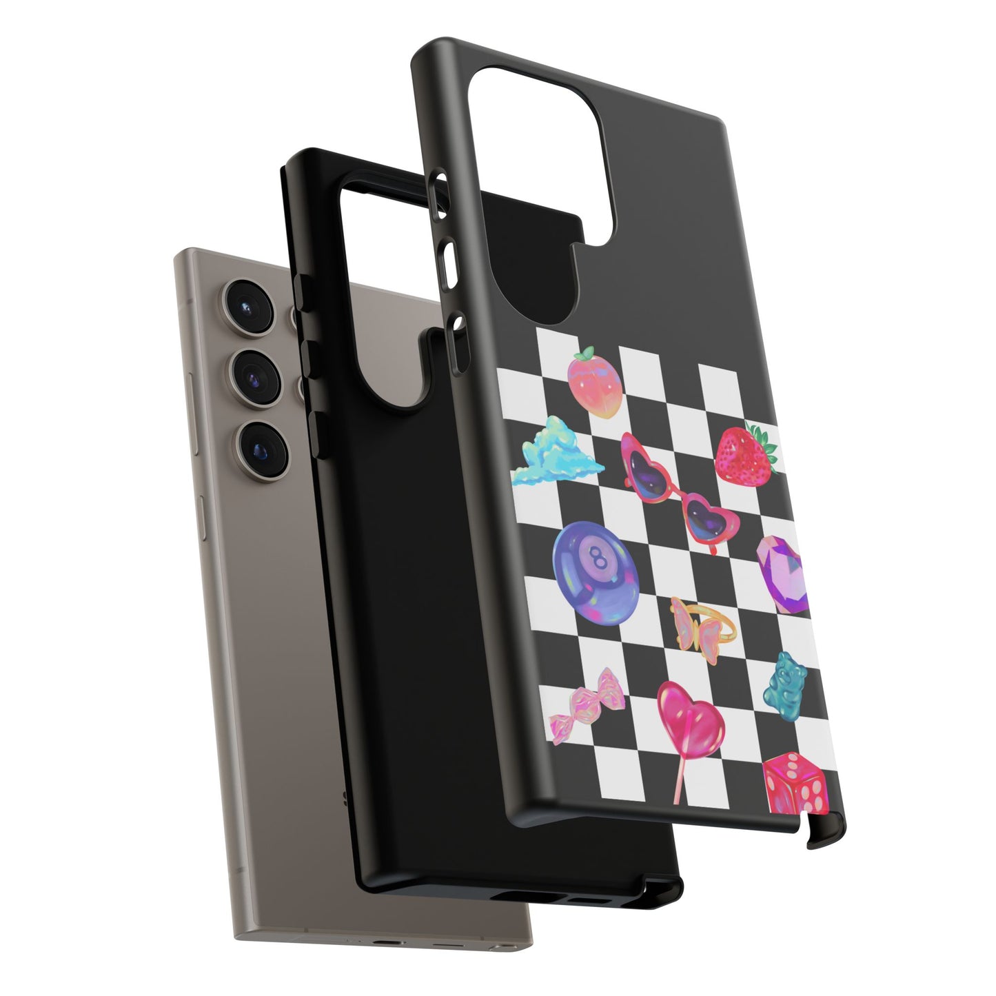 Colorful Checkerboard Phone Case