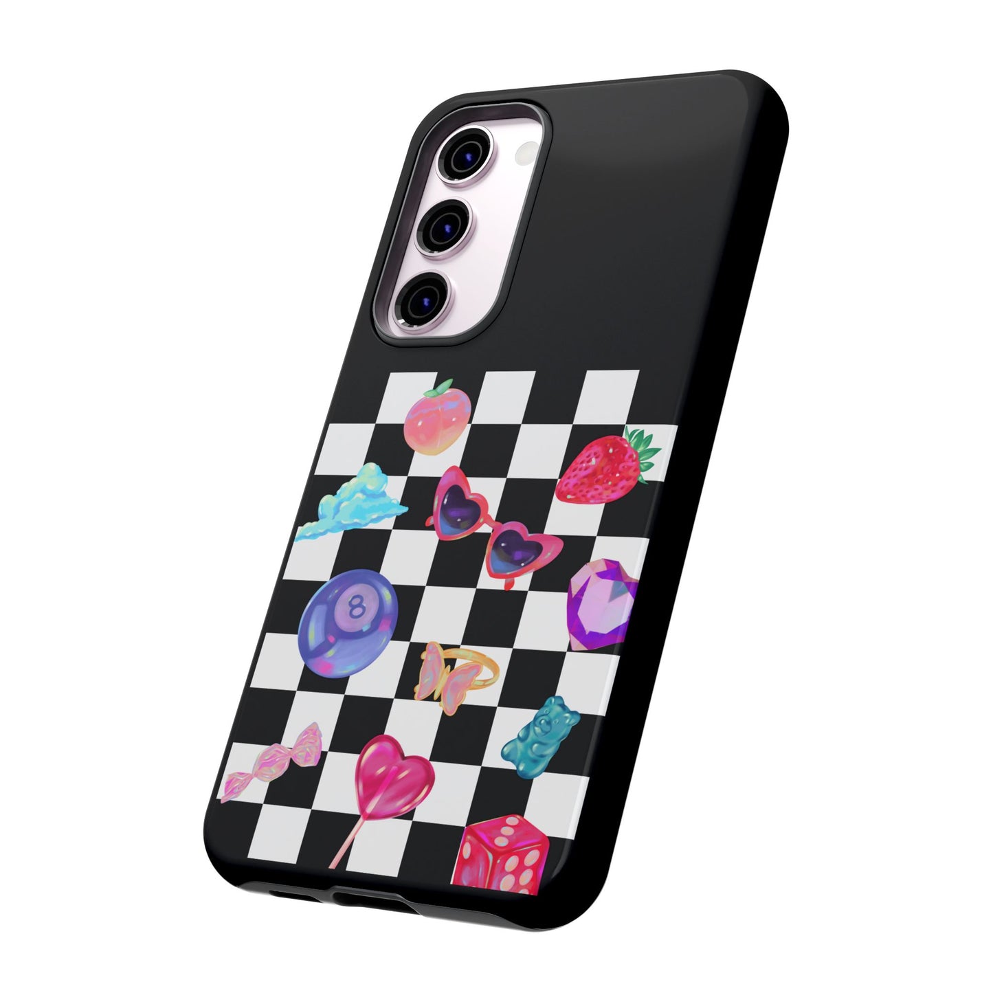 Colorful Checkerboard Phone Case