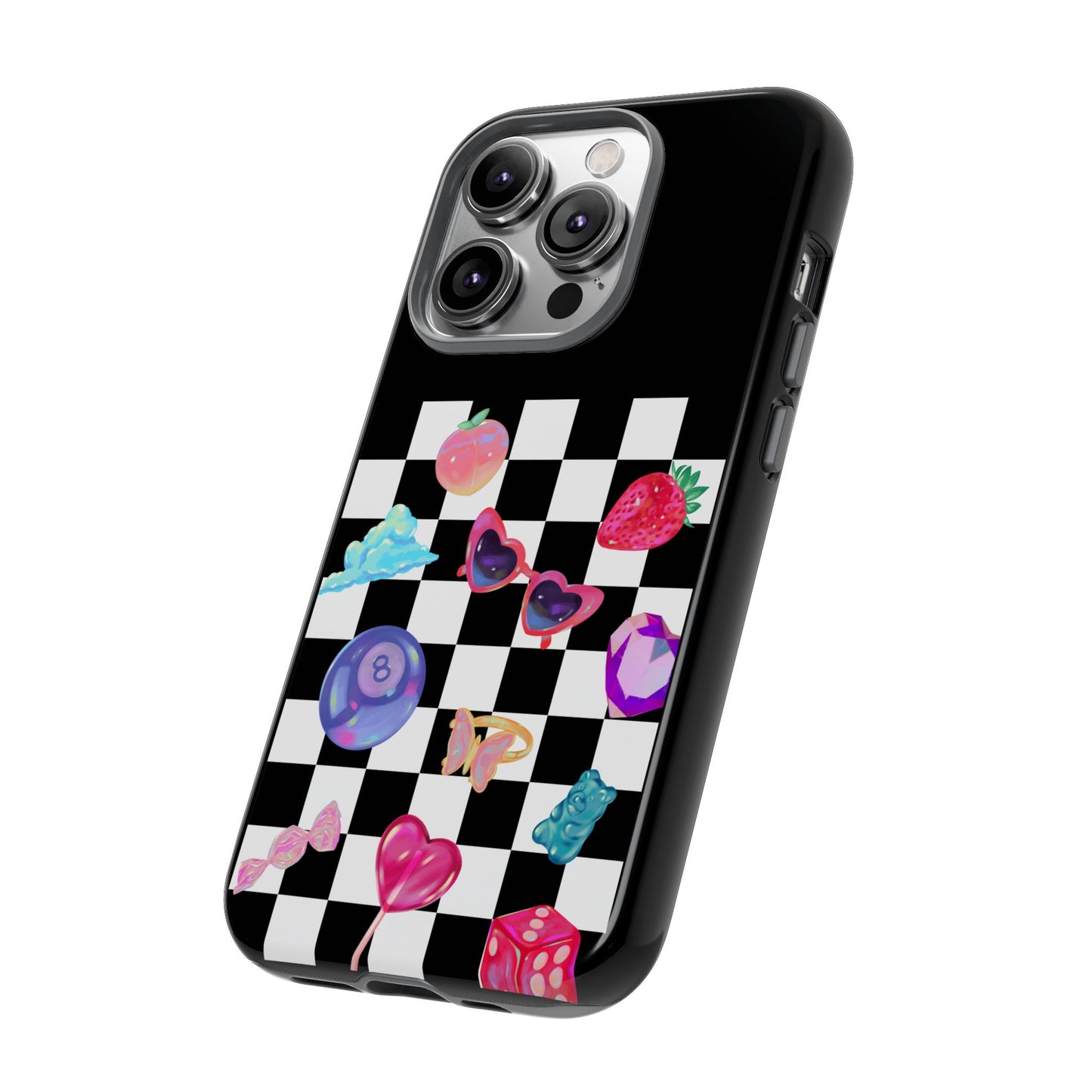 Colorful Checkerboard Phone Case