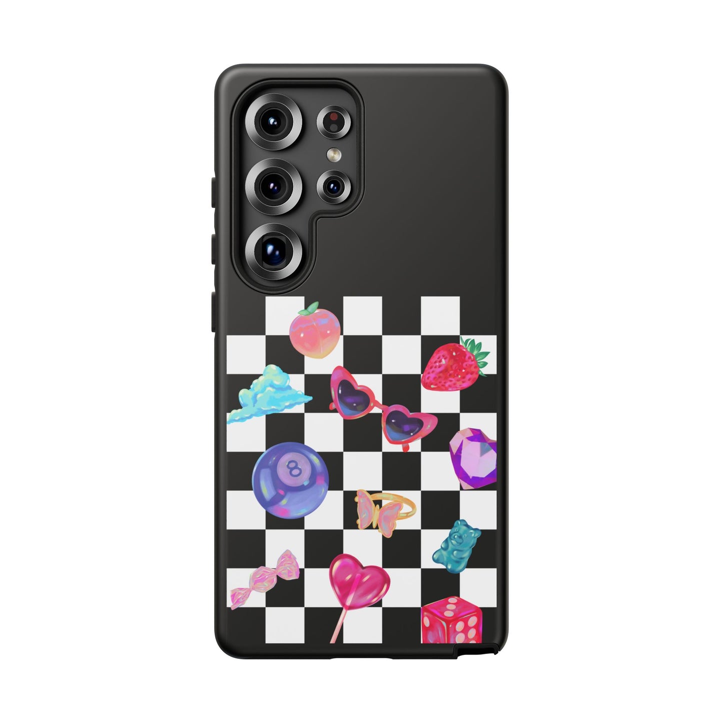 Colorful Checkerboard Phone Case