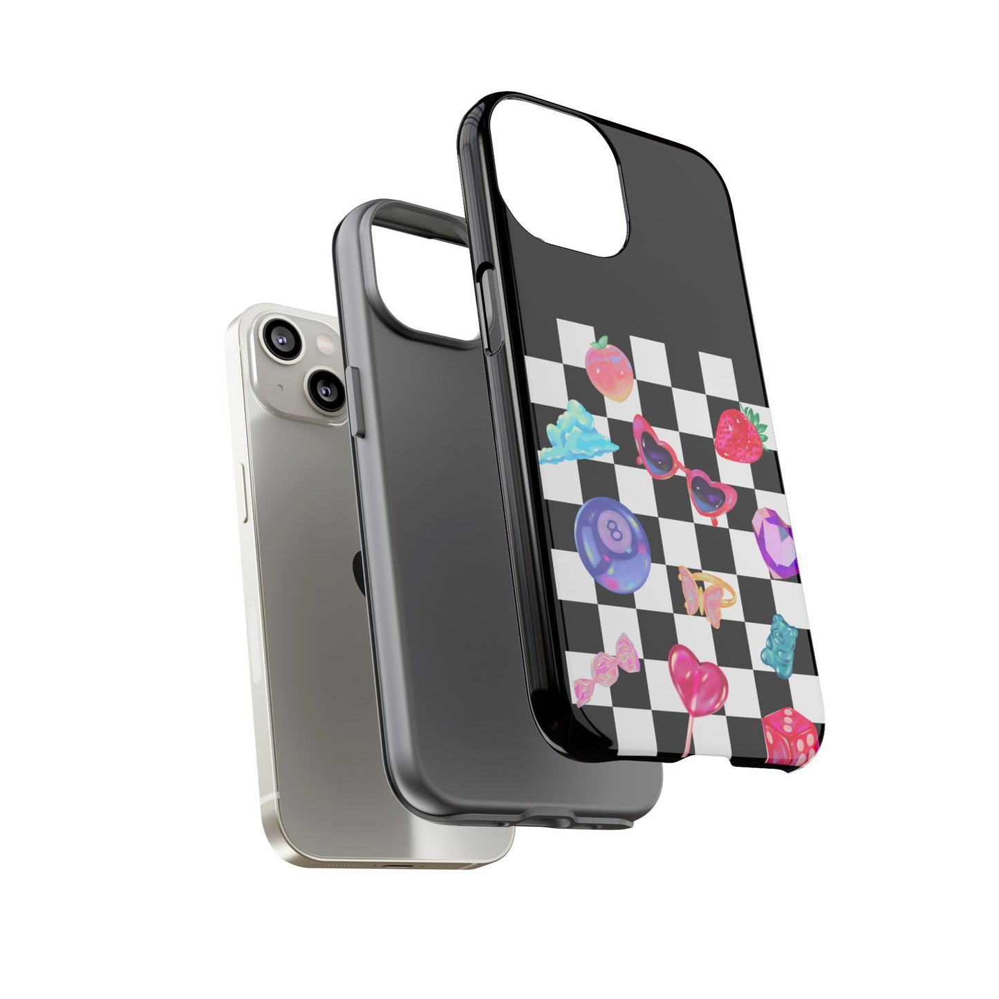 Colorful Checkerboard Phone Case