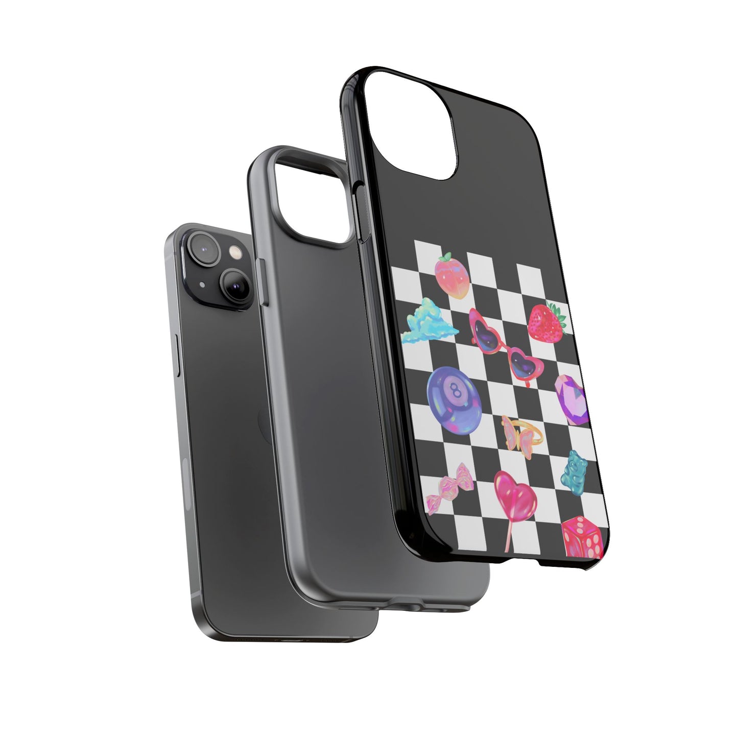 Colorful Checkerboard Phone Case