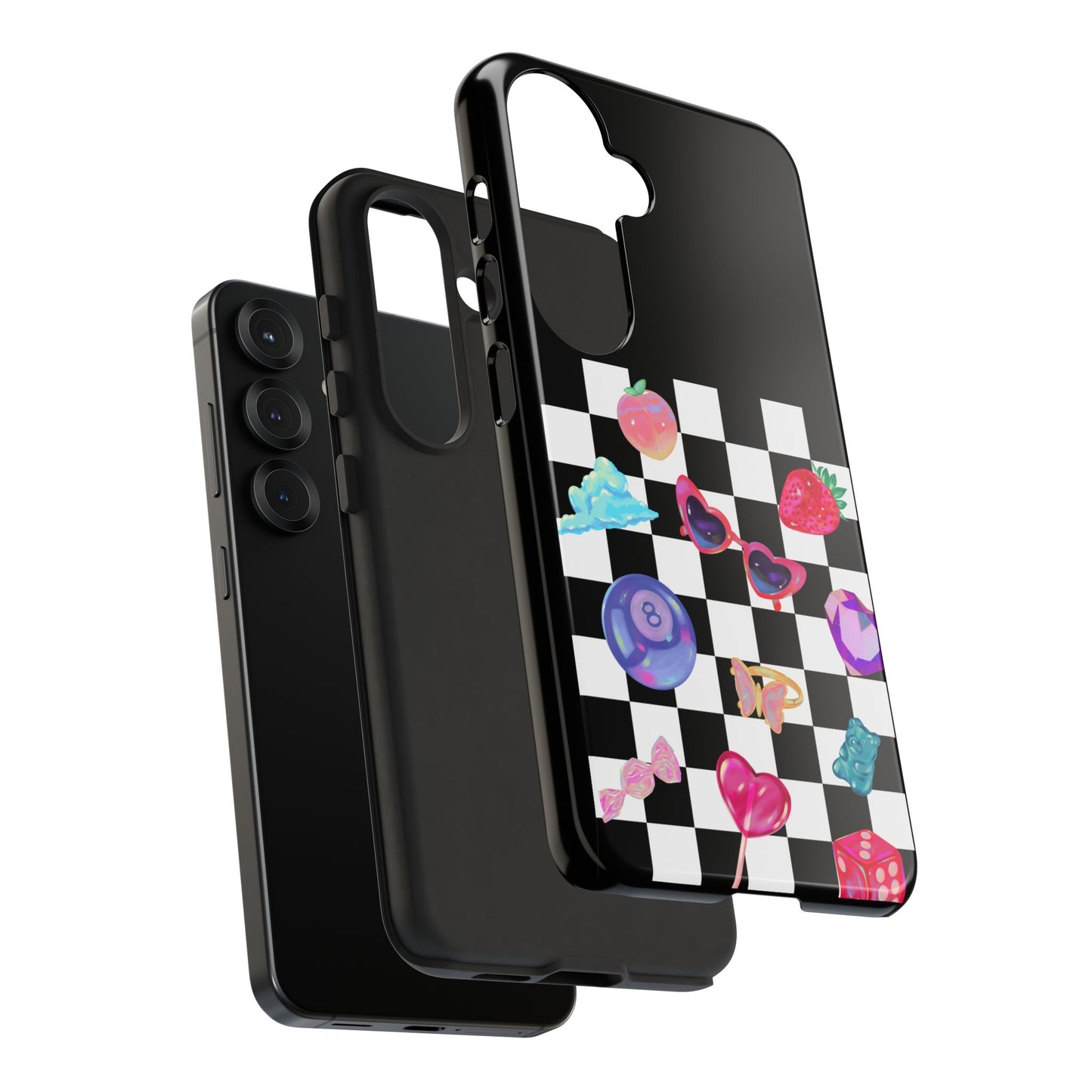 Colorful Checkerboard Phone Case