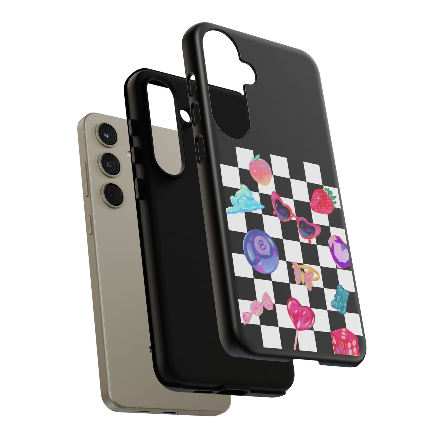 Colorful Checkerboard Phone Case