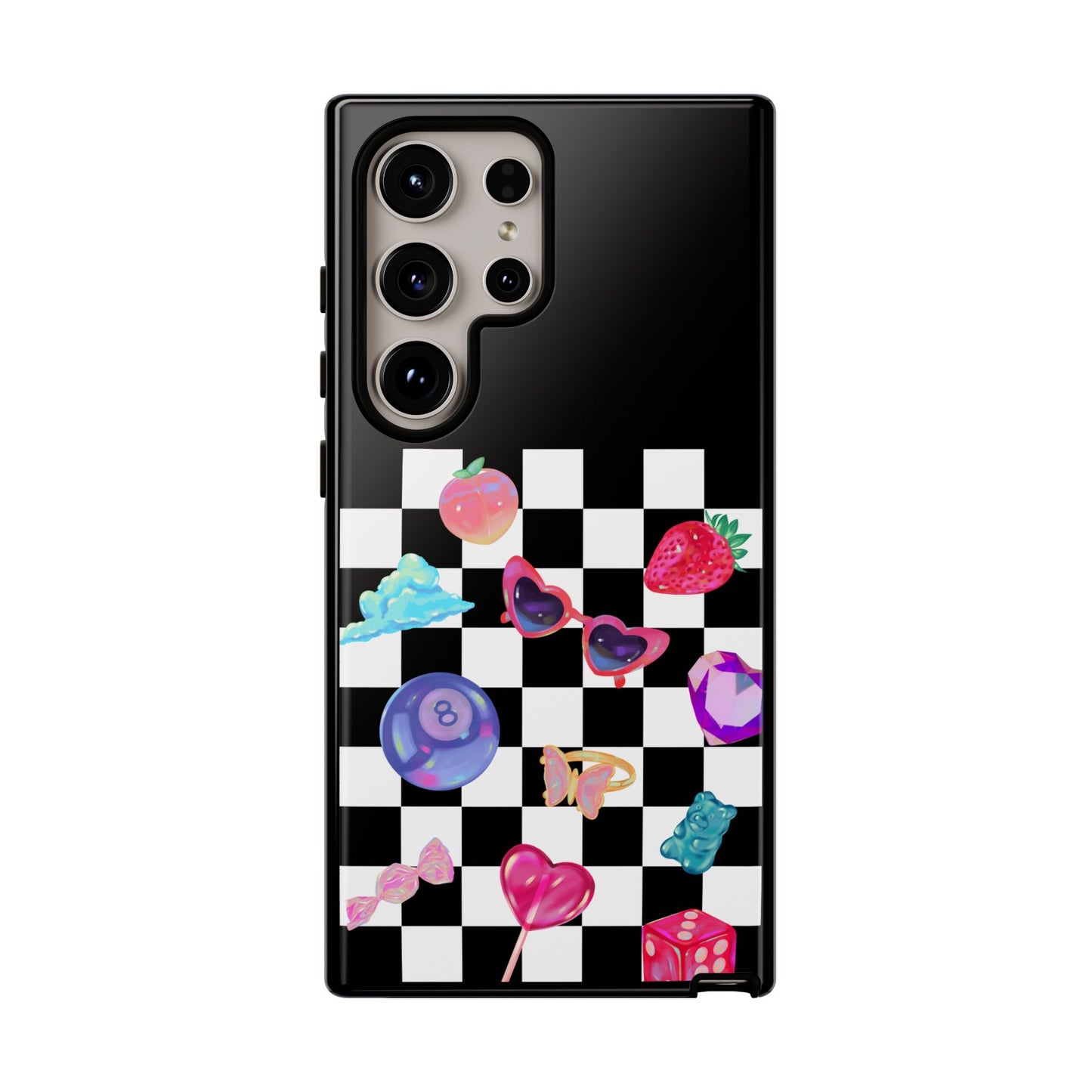 Colorful Checkerboard Phone Case